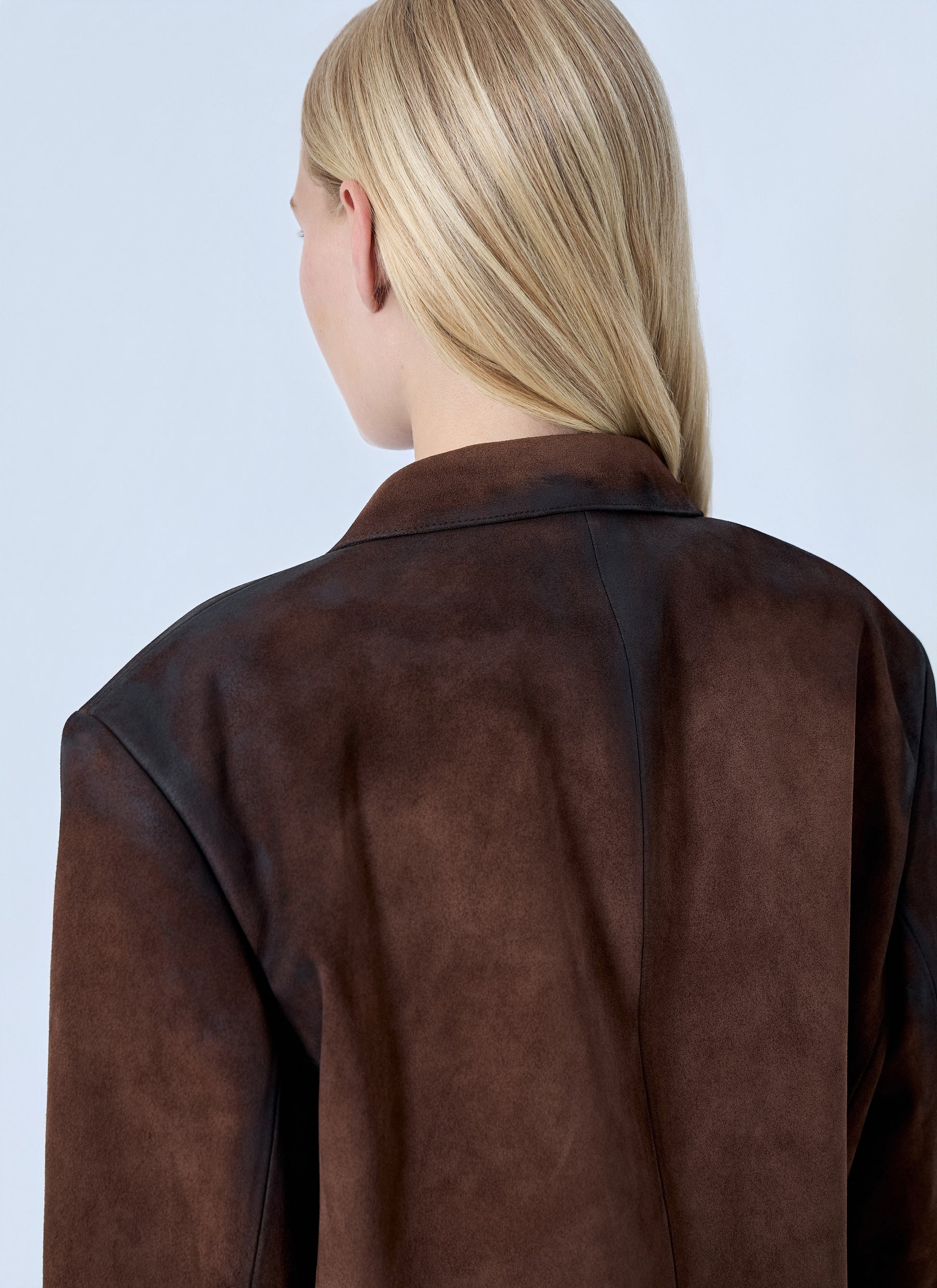 Acne Studios Women Distressed Suede Blazer ACNE STUDIOS