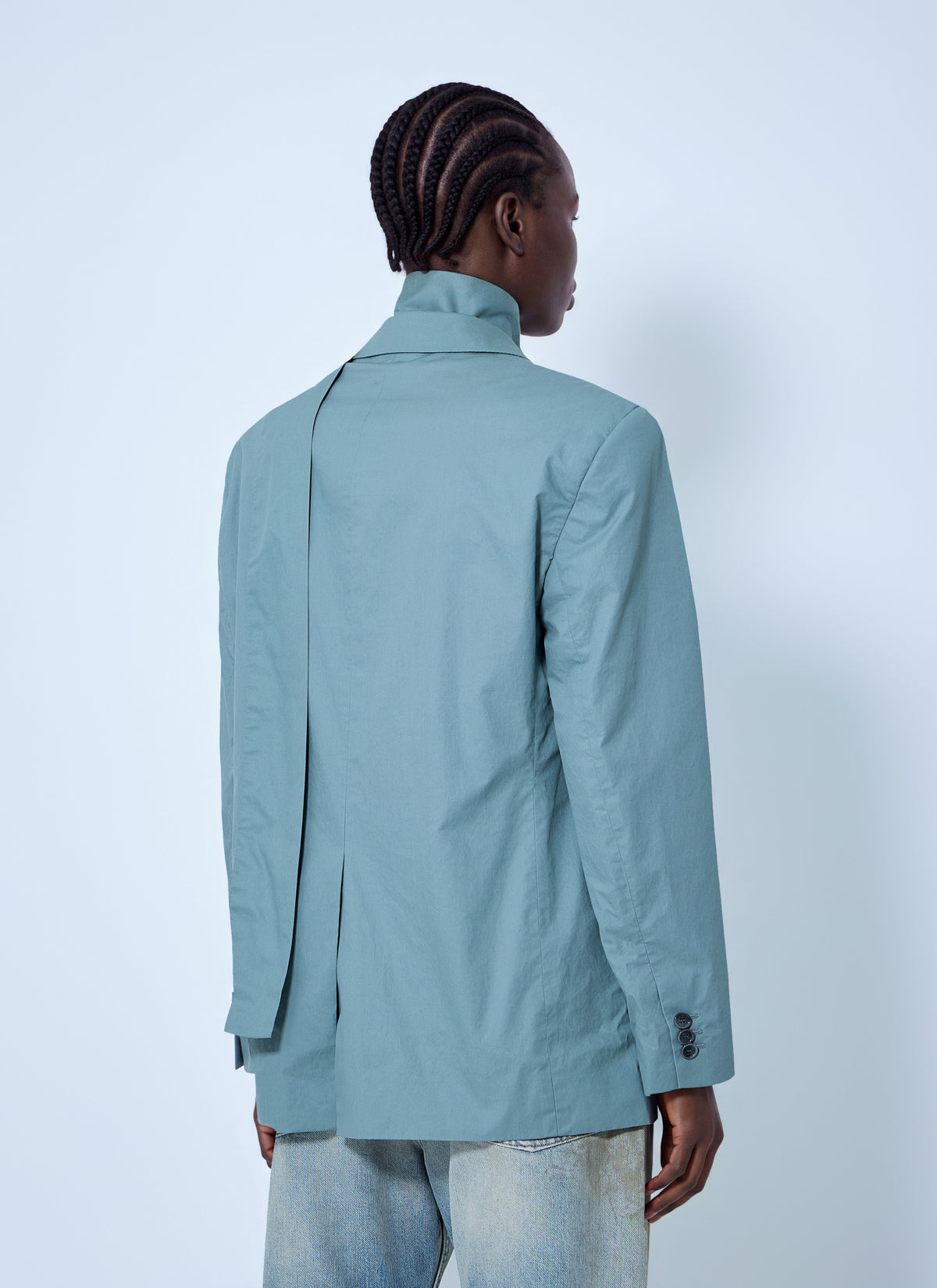 Acne Studios Women Suit Jacket With Scarf ACNE STUDIOS