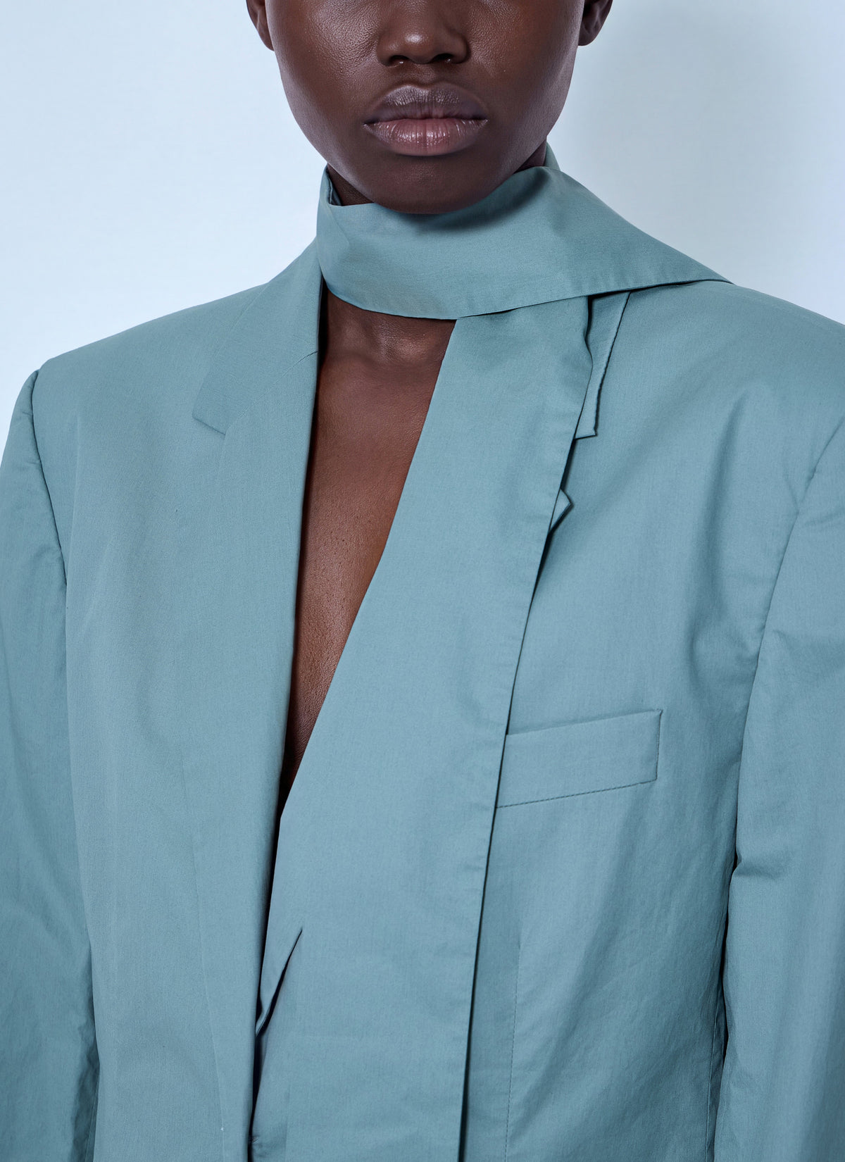 Acne Studios Women Suit Jacket With Scarf ACNE STUDIOS