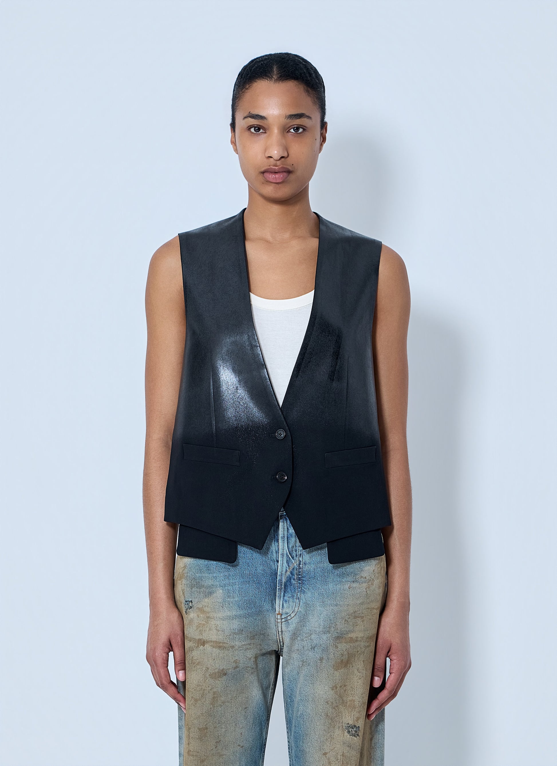 Acne Studios Women Tailored Sleeveless Waistcoat ACNE STUDIOS