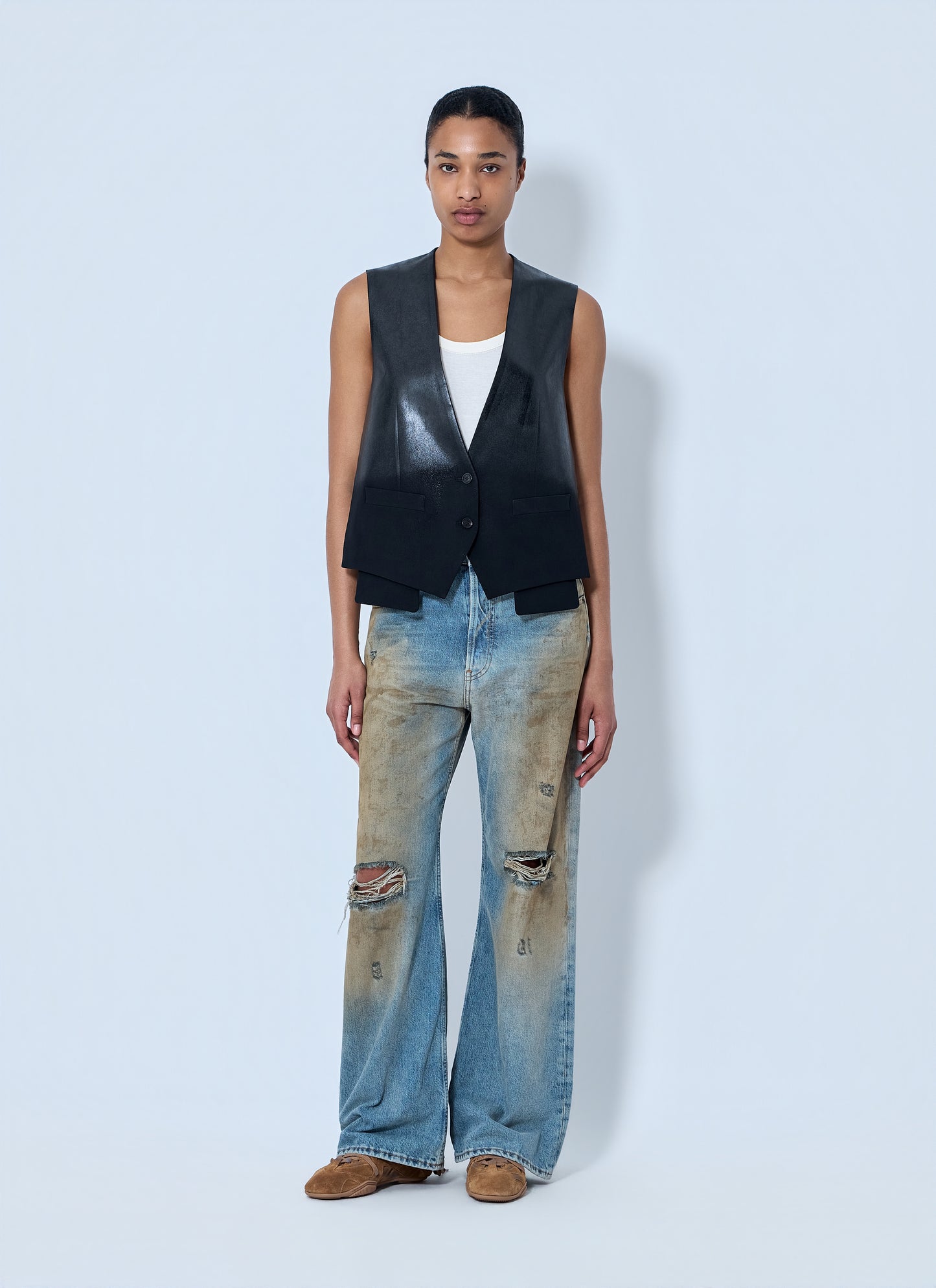 Acne Studios Women Tailored Sleeveless Waistcoat ACNE STUDIOS