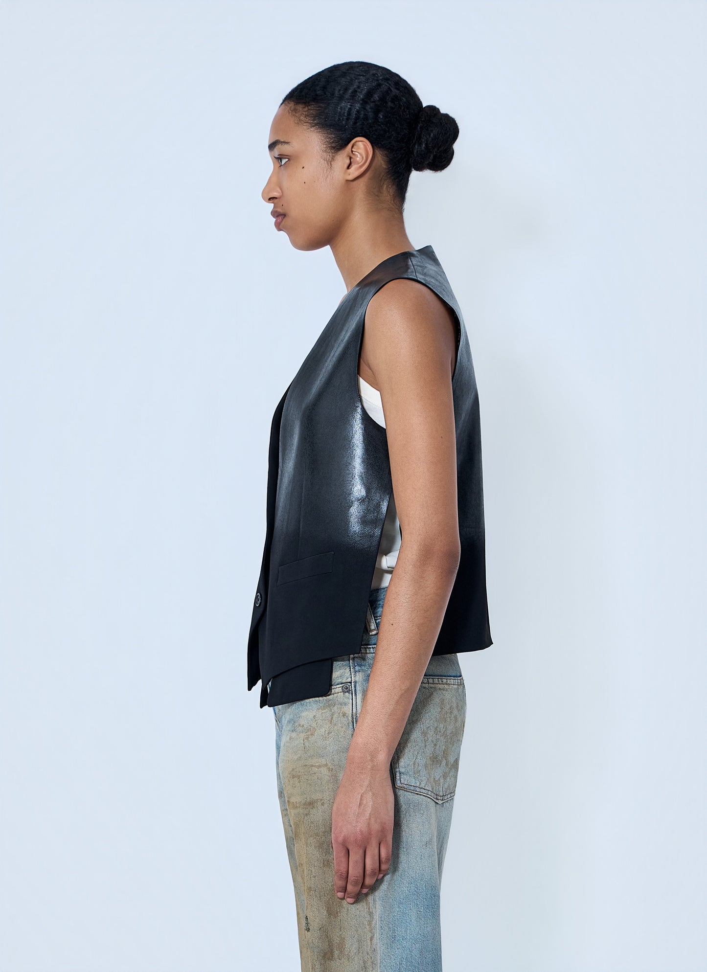 Acne Studios Women Tailored Sleeveless Waistcoat ACNE STUDIOS