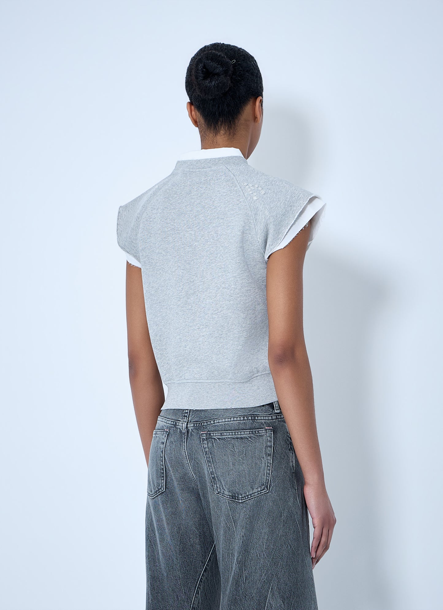 Acne Studios Women Sleeveless Logo Sweatshirt ACNE STUDIOS