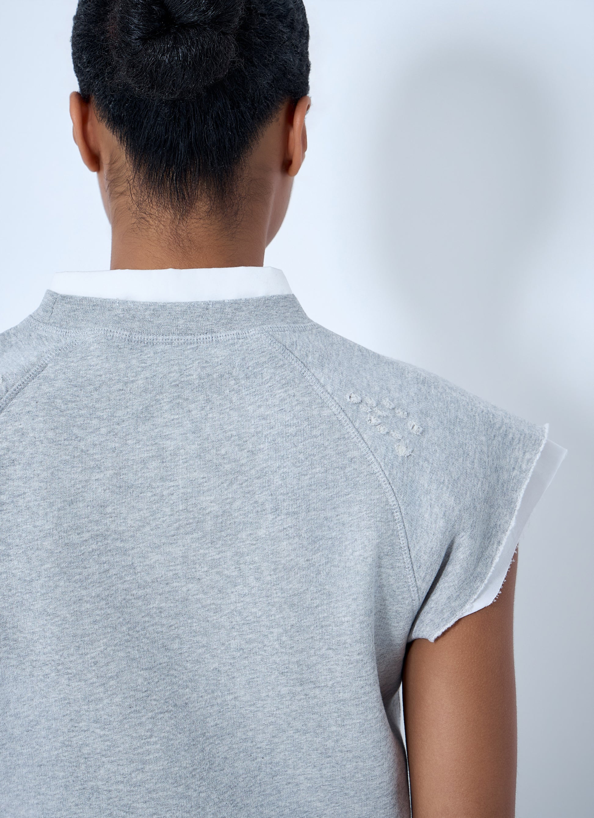 Acne Studios Women Sleeveless Logo Sweatshirt ACNE STUDIOS