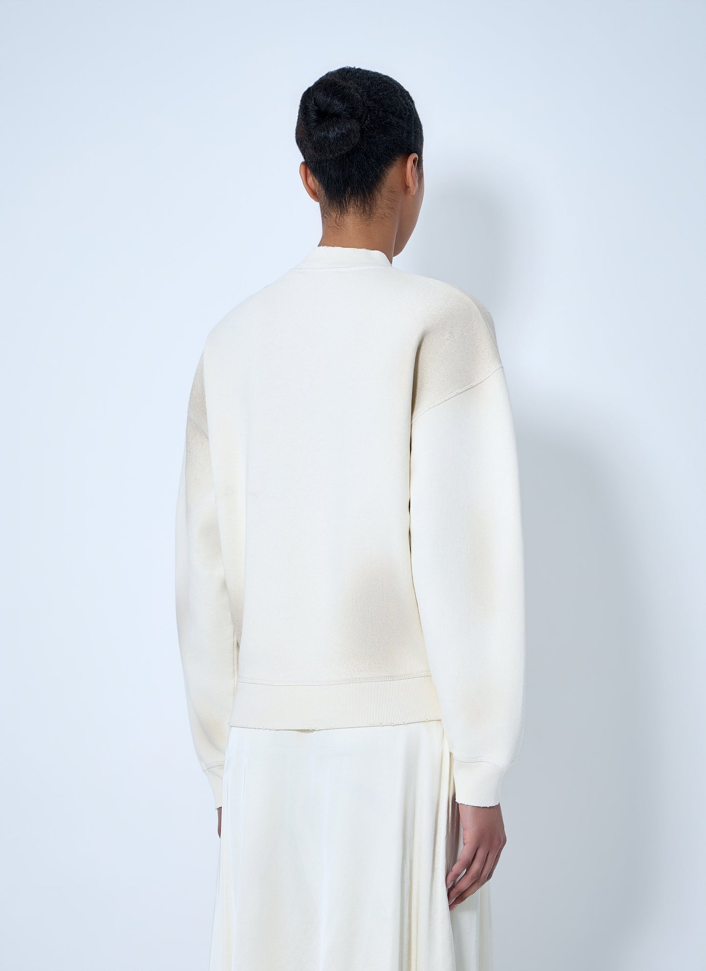 Acne Studios Women Logo Embroidered Sweatshirt ACNE STUDIOS