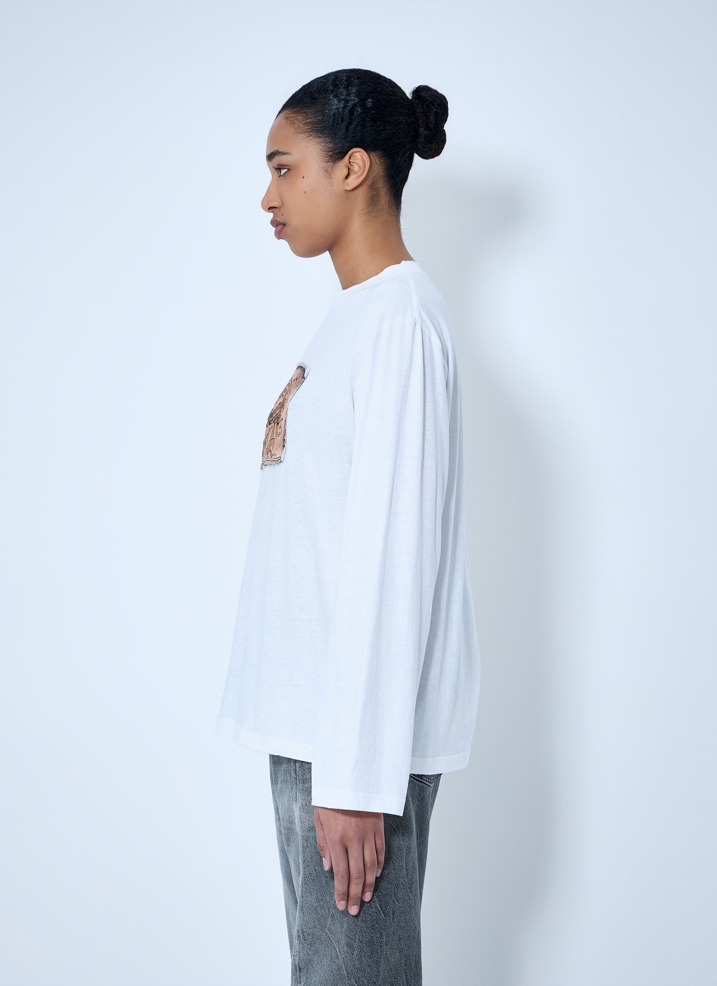 Acne Studios Women Graphic Print Long Sleeve T-Shirt ACNE STUDIOS