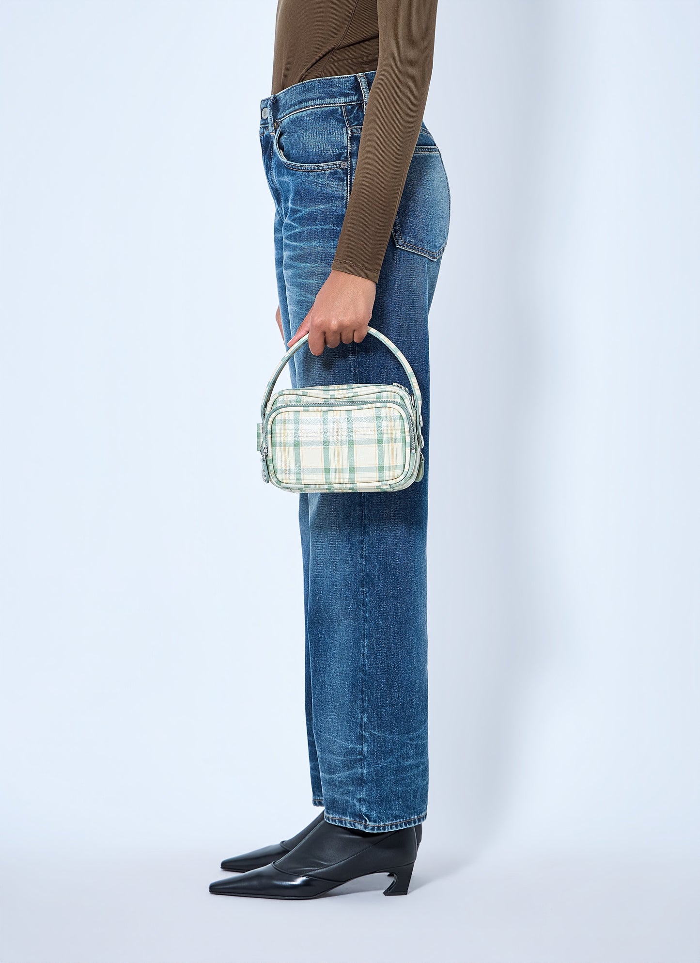 Acne Studios Women Camero Kit Check Handbag ACNE STUDIOS