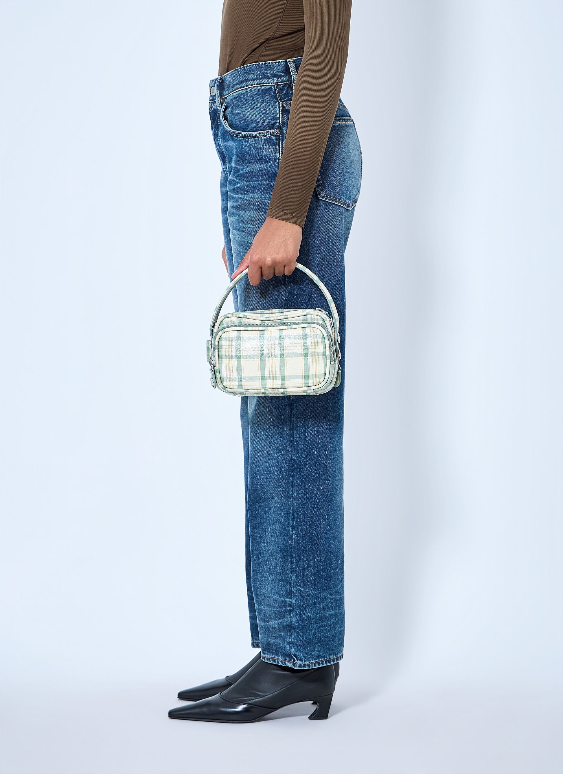 Acne Studios Women Camero Kit Check Handbag ACNE STUDIOS