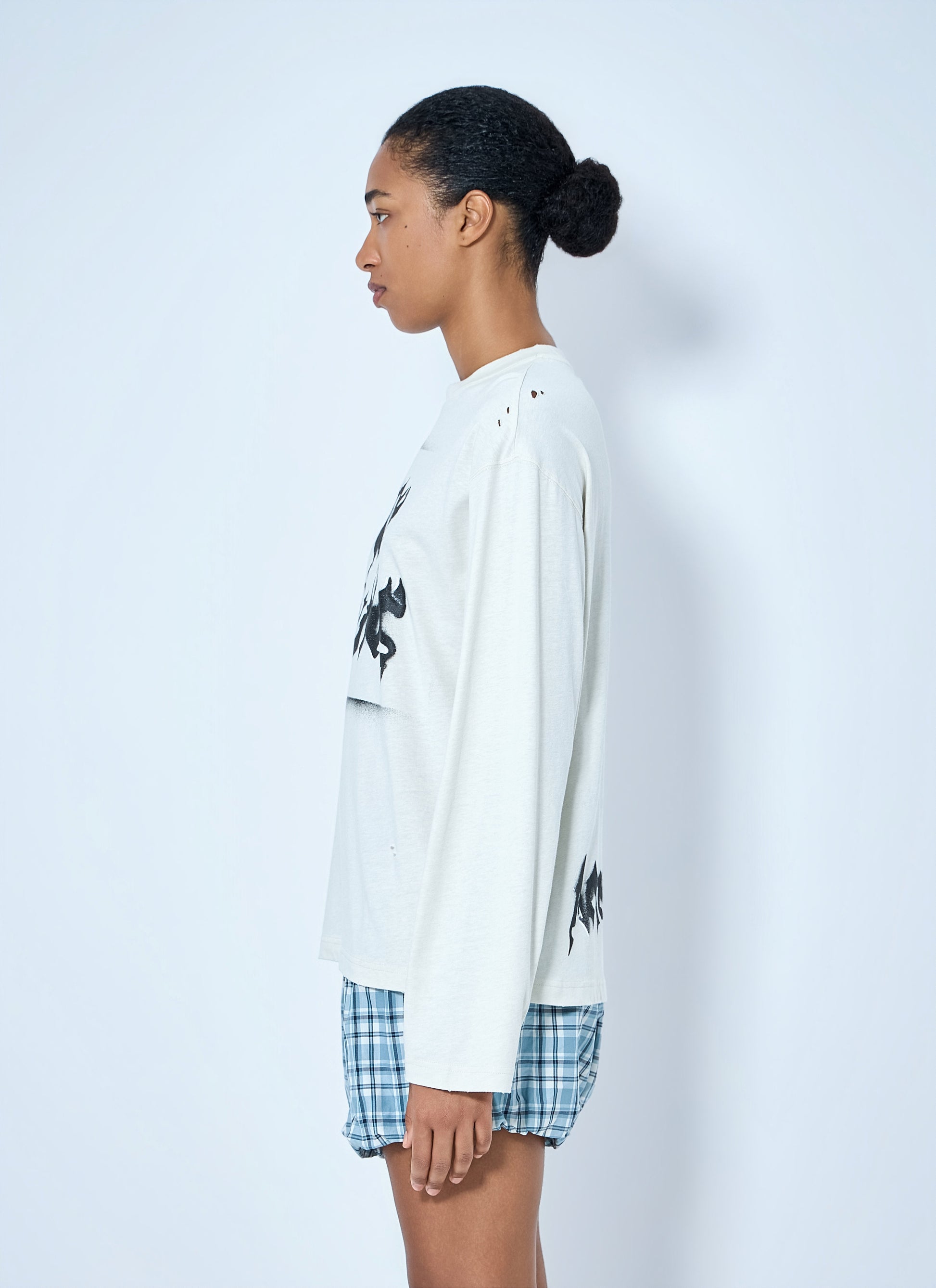 Acne Studios Women Gothic Logo T-Shirt ACNE STUDIOS