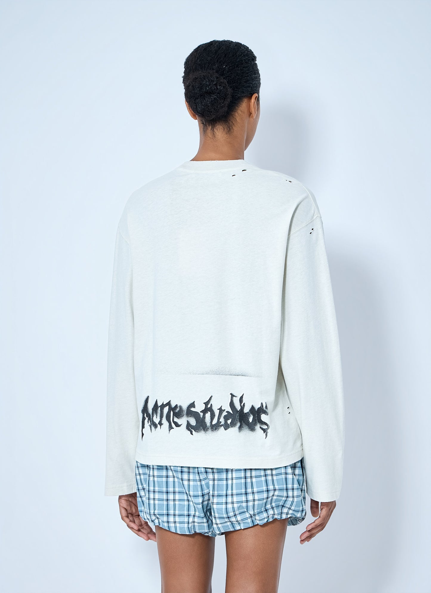 Acne Studios Women Gothic Logo T-Shirt ACNE STUDIOS