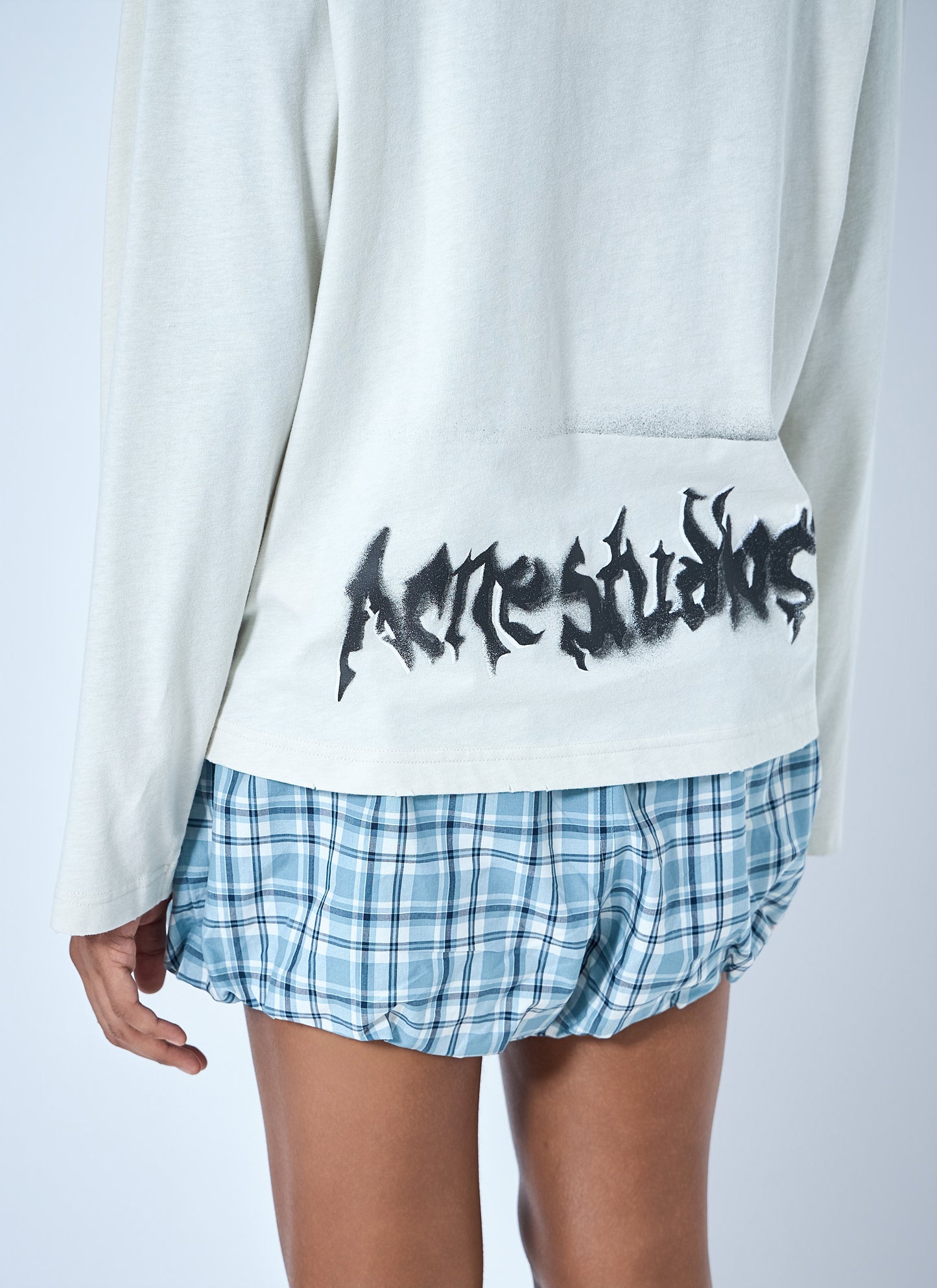 Acne Studios Women Gothic Logo T-Shirt ACNE STUDIOS