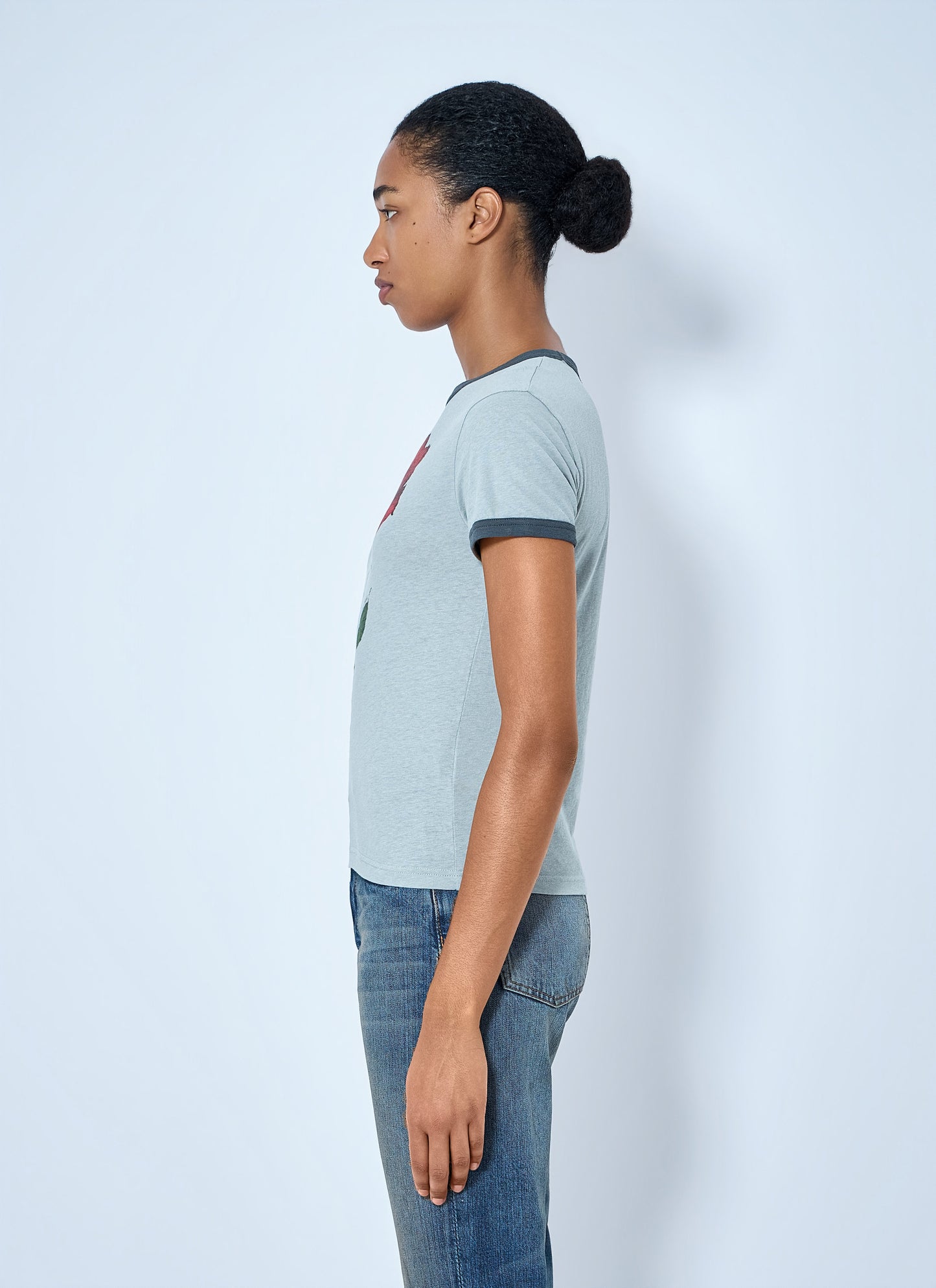 Acne Studios Women Graphic Rose T-Shirt ACNE STUDIOS