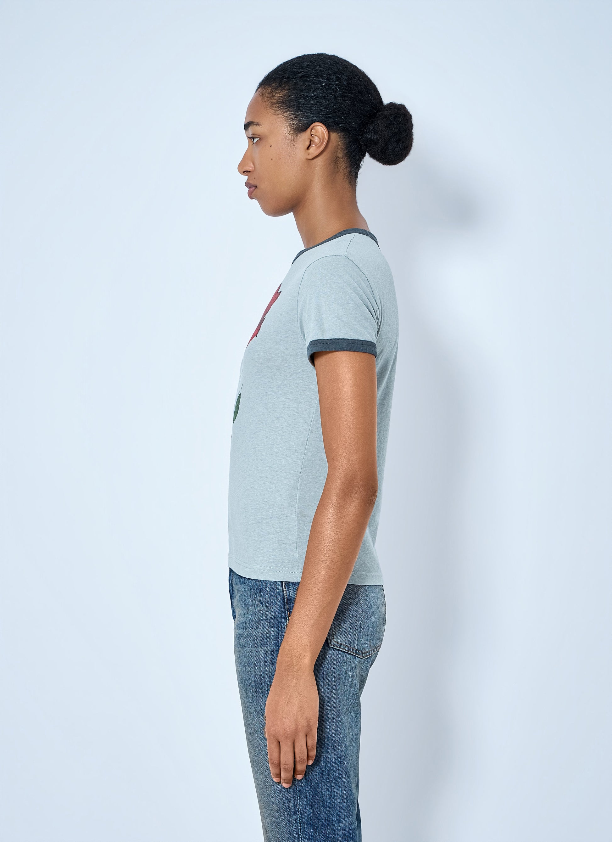 Acne Studios Women Graphic Rose T-Shirt ACNE STUDIOS