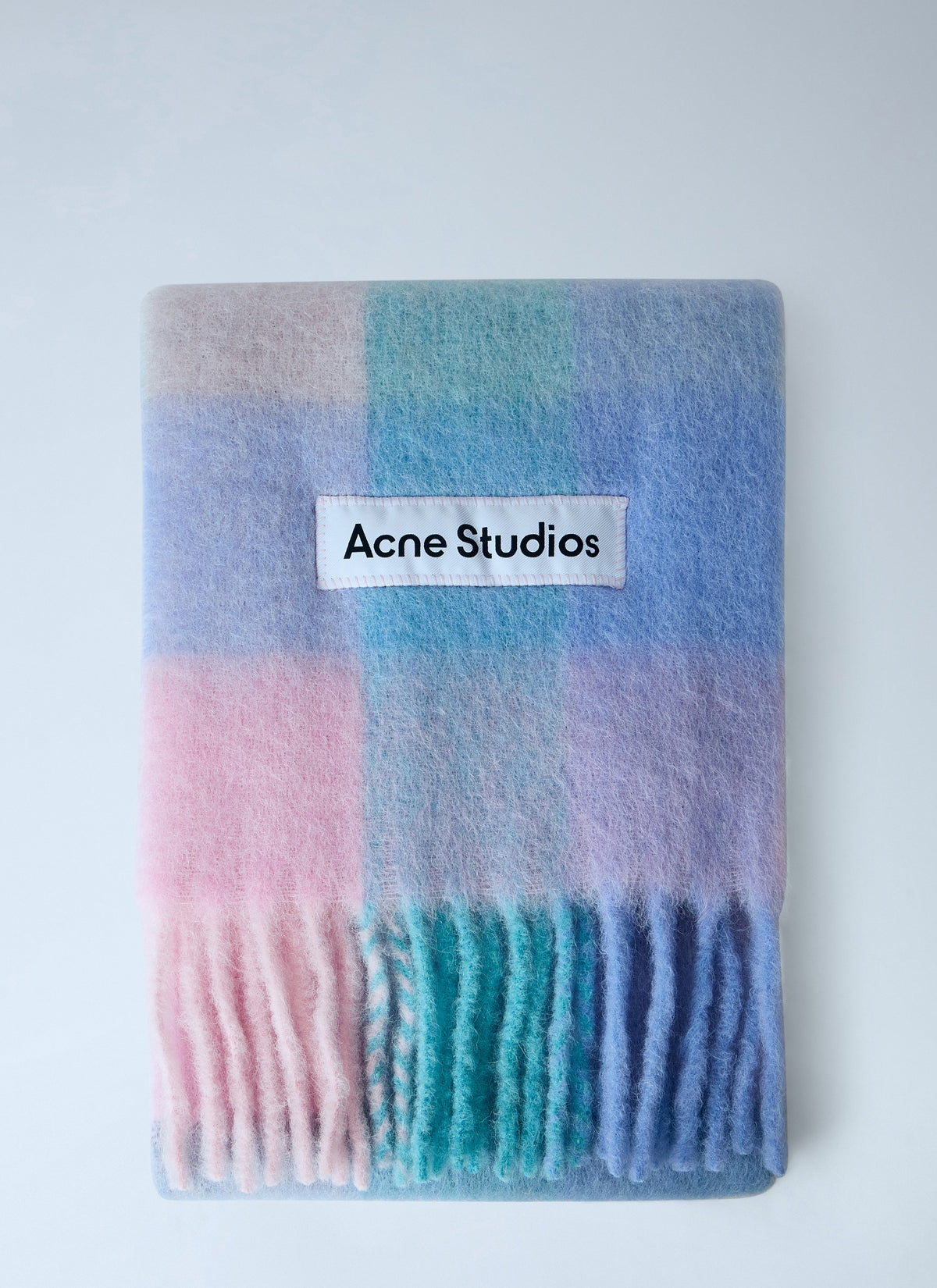 Acne Studios Women Mohair Checked Scarf ACNE STUDIOS