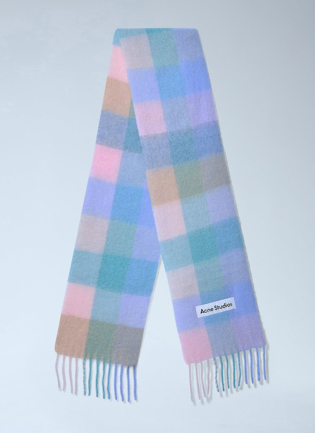 Acne Studios Women Mohair Checked Scarf ACNE STUDIOS