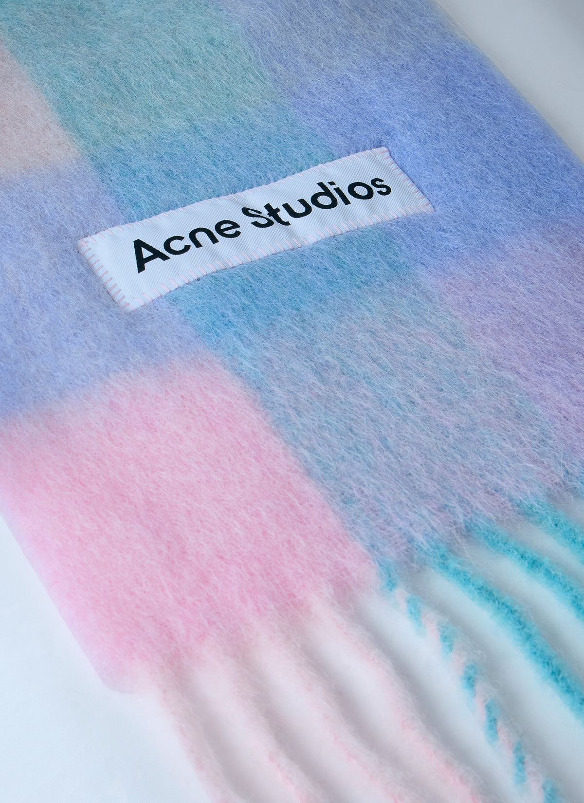 Acne Studios Women Mohair Checked Scarf ACNE STUDIOS