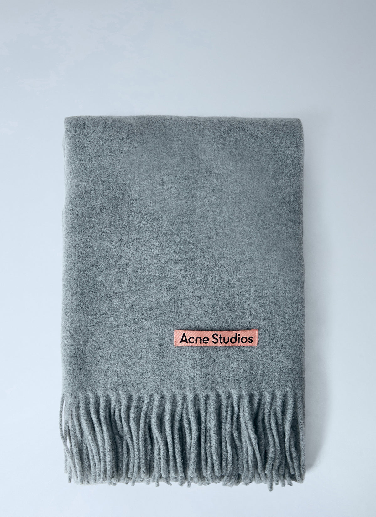Acne Studios Women Narrow Fringe Wool Scarf ACNE STUDIOS