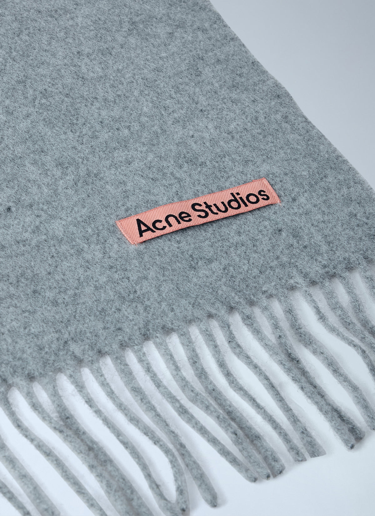 Acne Studios Women Narrow Fringe Wool Scarf ACNE STUDIOS