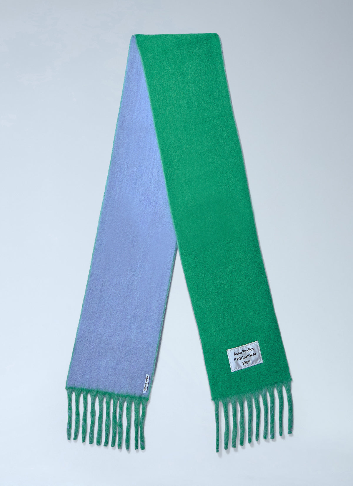 Acne Studios Women Fringed Wool-Blend Scarf ACNE STUDIOS