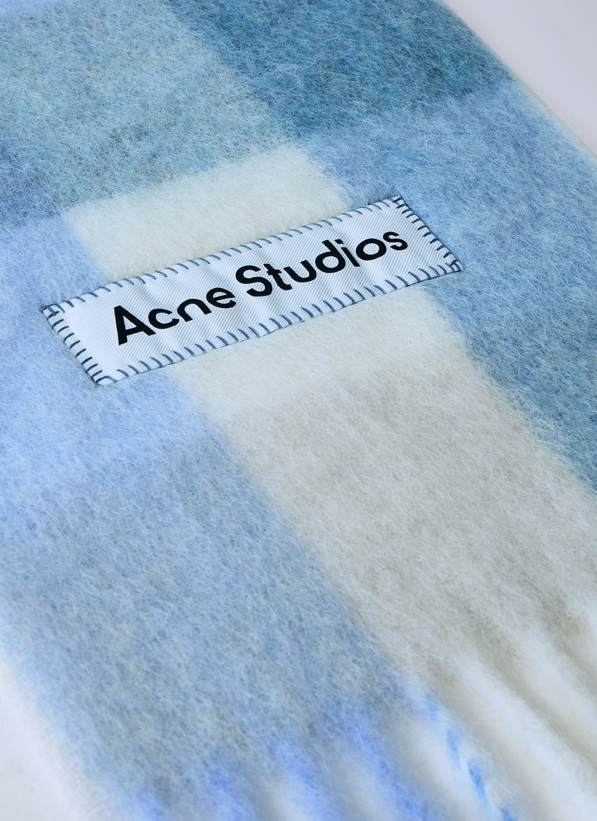 Acne Studios Women Mohair Checked Scarf ACNE STUDIOS