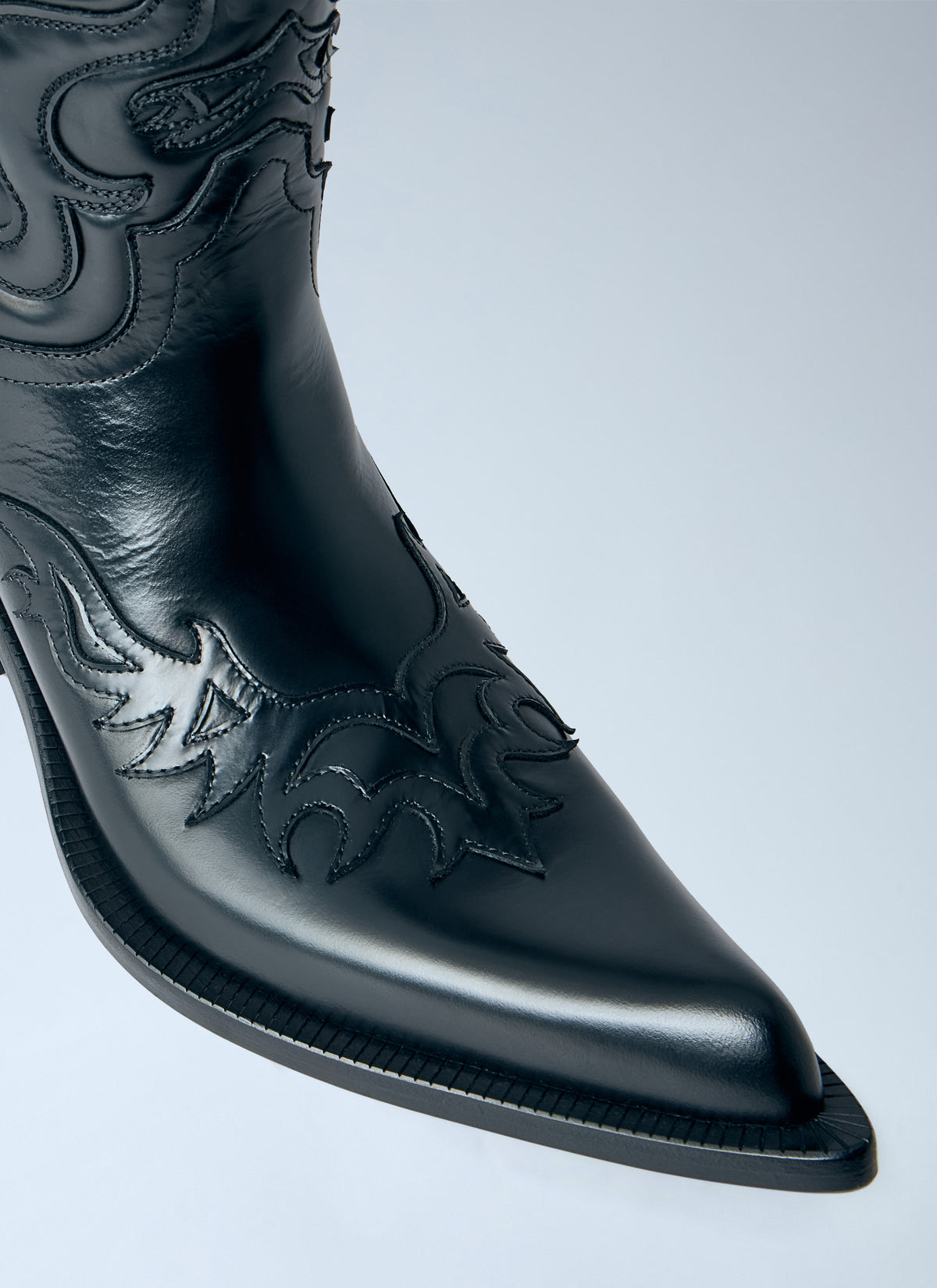 Acne Studios Women Western Leather Boots ACNE STUDIOS