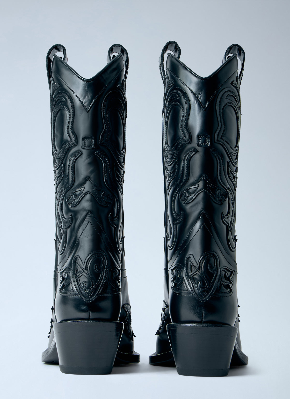 Acne Studios Women Western Leather Boots ACNE STUDIOS