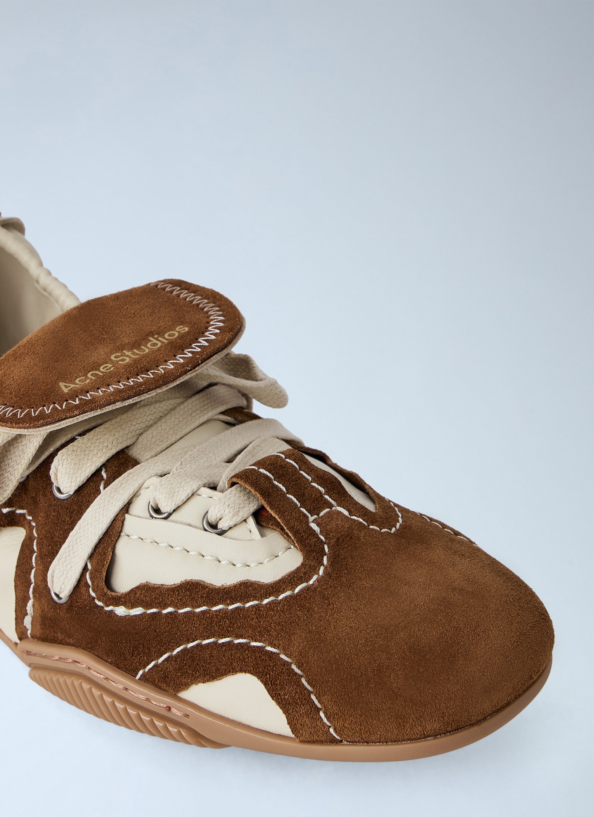 Acne Studios Women Suede Overlays Ballerina Sneakers ACNE STUDIOS