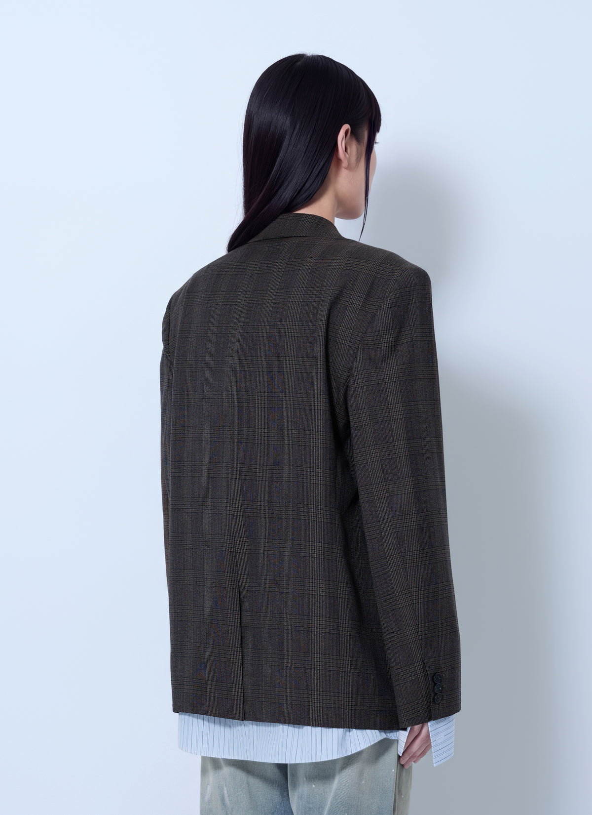Acne Studios Women Checked Wool Blazer ACNE STUDIOS