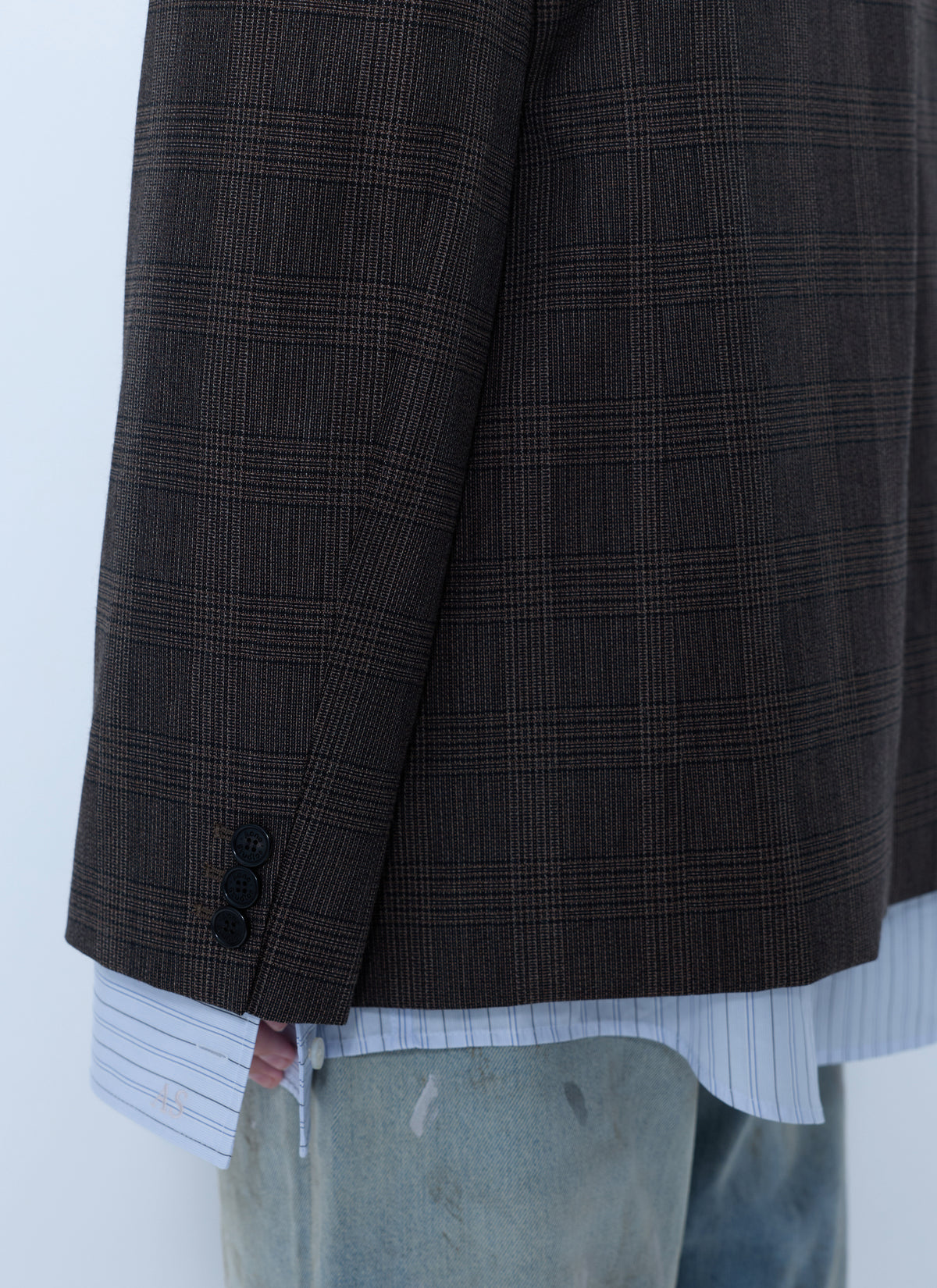 Acne Studios Women Checked Wool Blazer ACNE STUDIOS