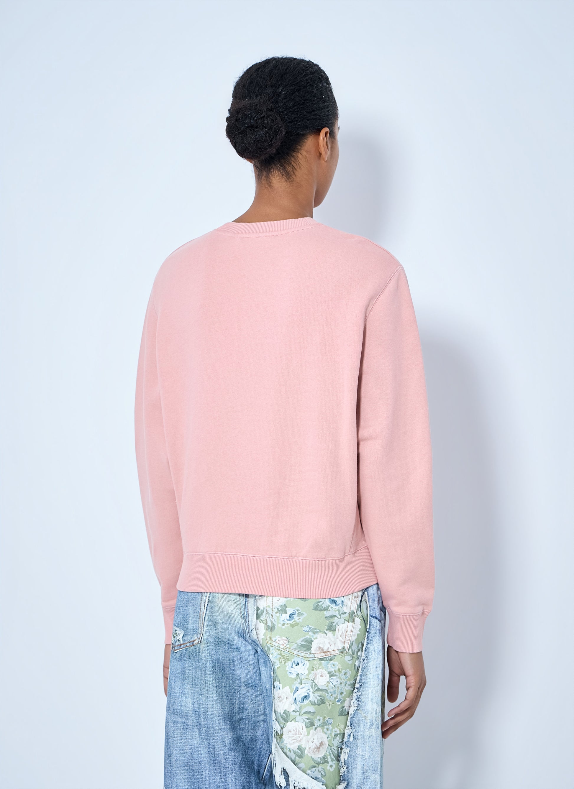 Acne Studios Women Fleece Sweatshirt With Logo ACNE STUDIOS