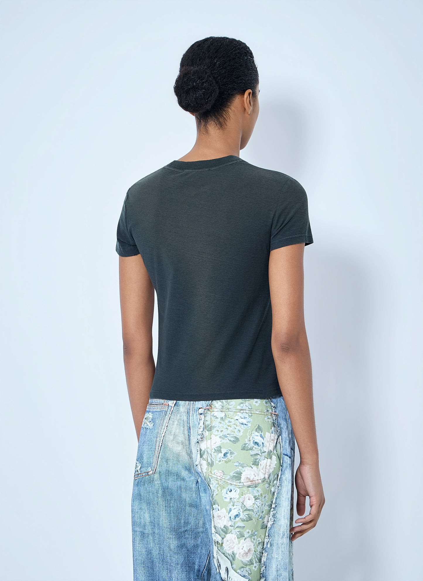 Acne Studios Women Fitted Logo T-Shirt ACNE STUDIOS
