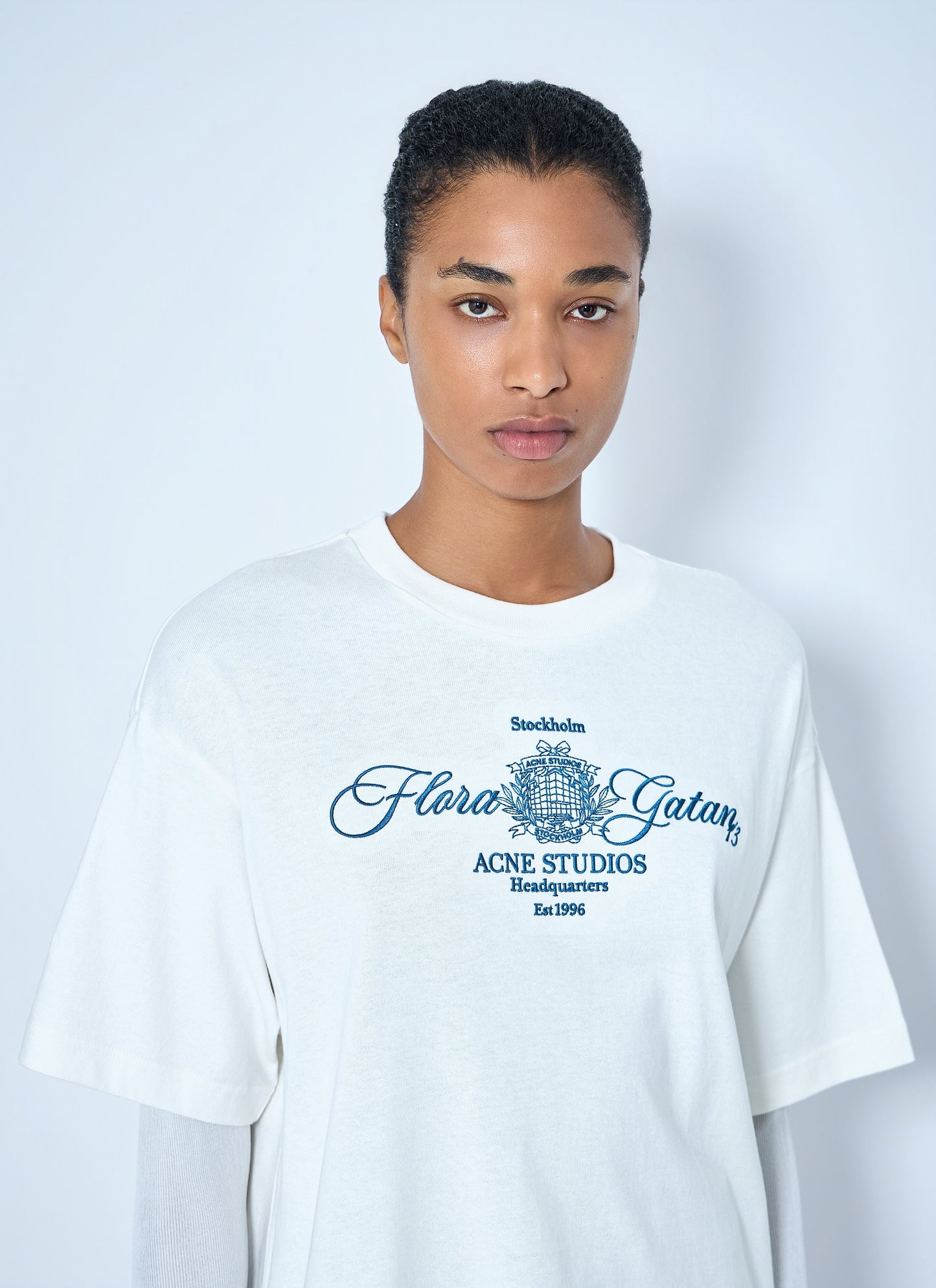 Acne Studios Women Embroidered T-Shirt ACNE STUDIOS