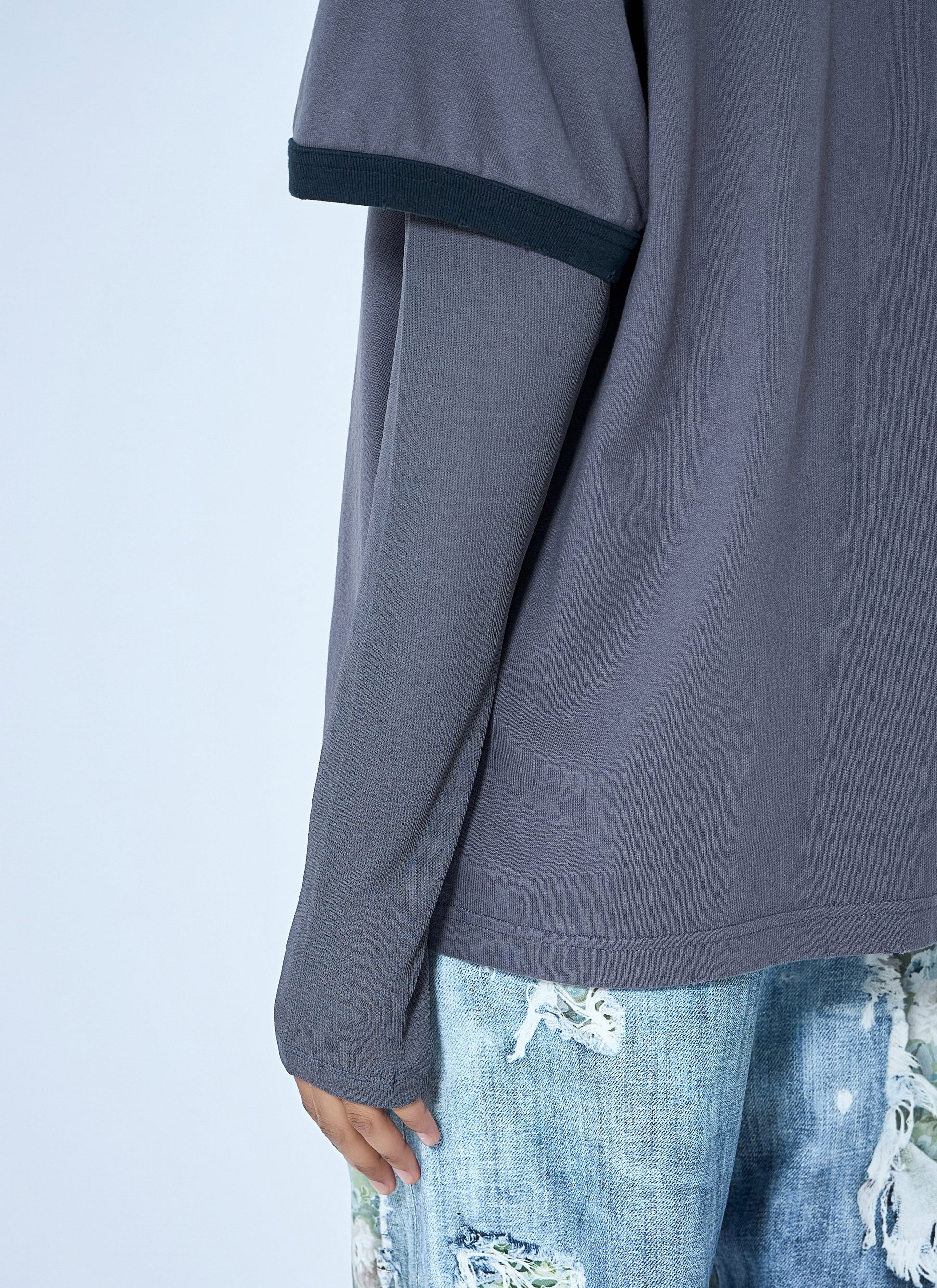 Acne Studios Women Layered Graphic T-Shirt ACNE STUDIOS
