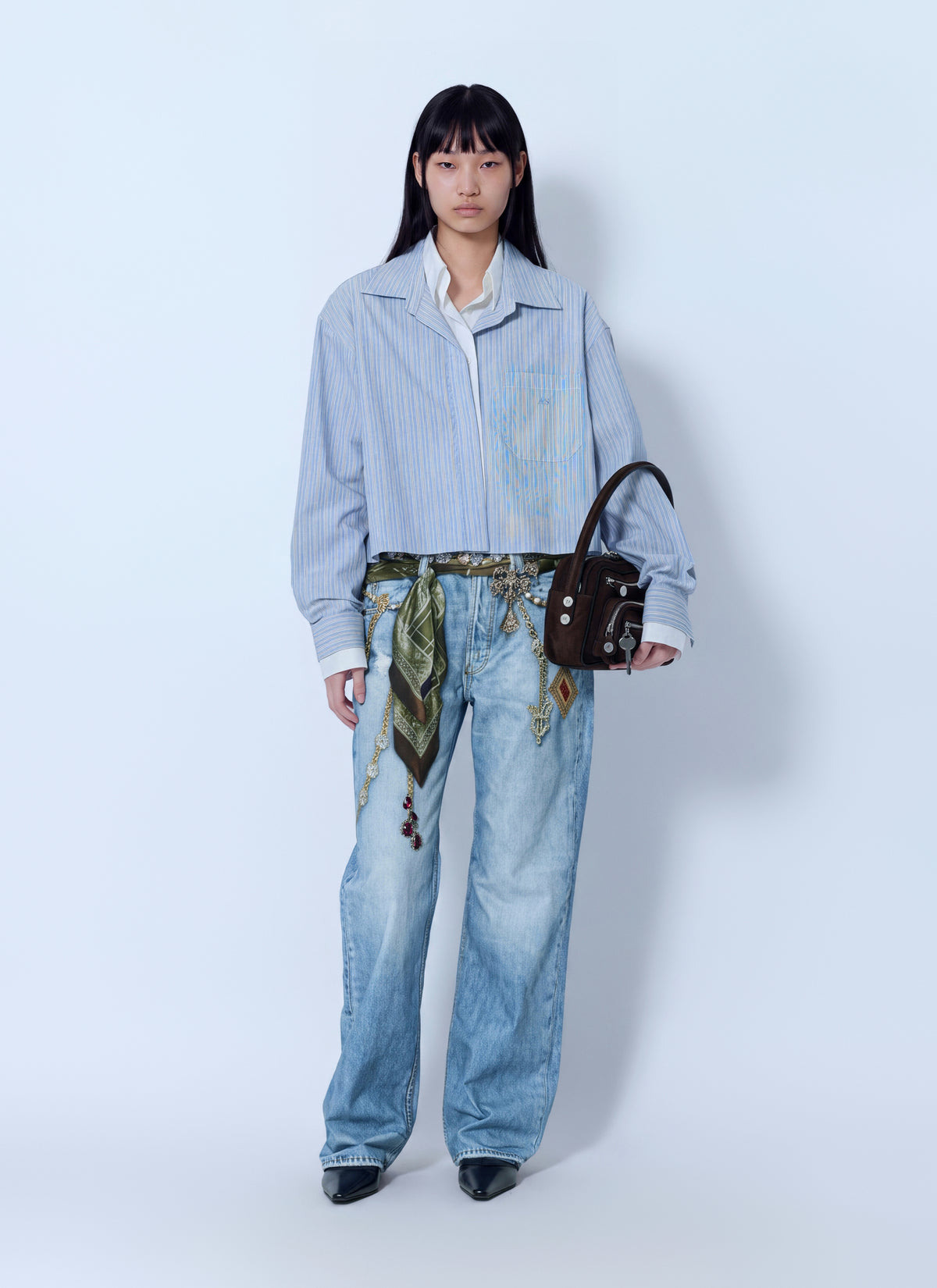Acne Studios Women Trompe-L'œil Jewellery Jeans ACNE STUDIOS