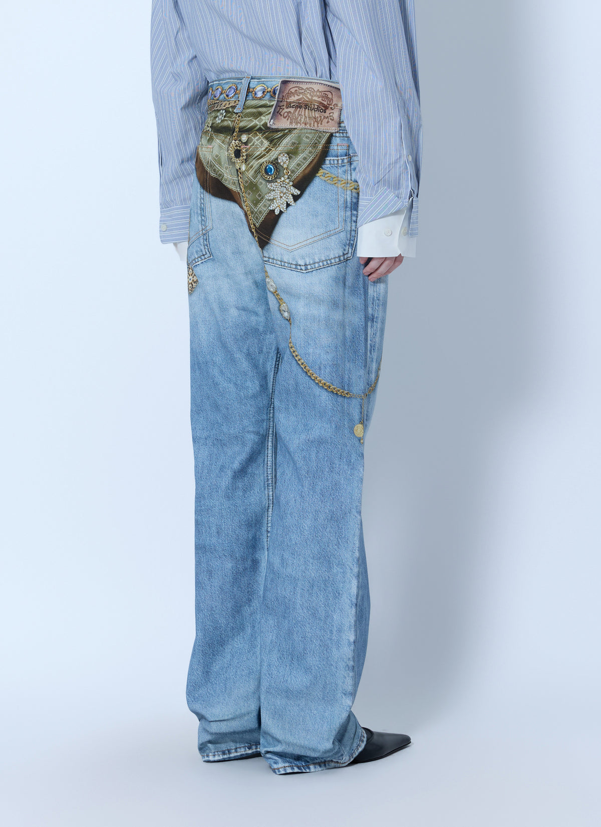 Acne Studios Women Trompe-L'œil Jewellery Jeans ACNE STUDIOS