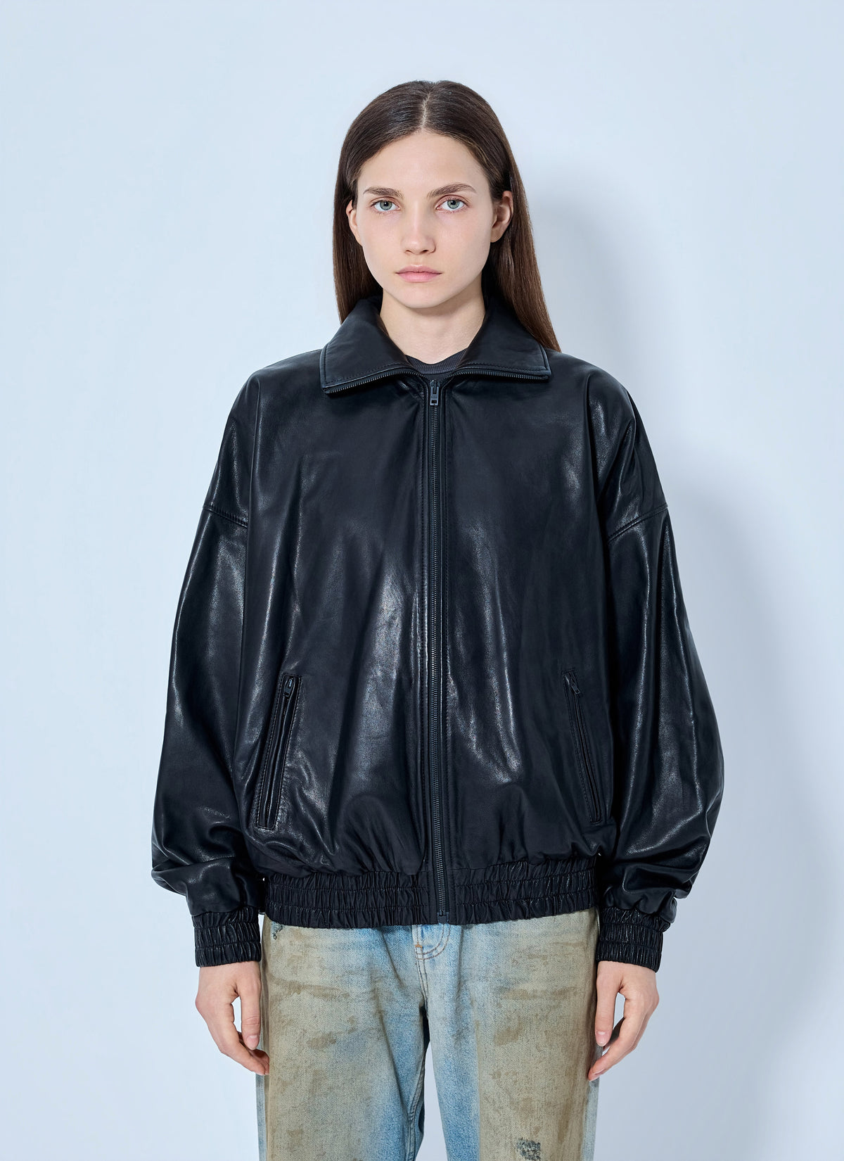 Acne Studios Women Leather Jacket ACNE STUDIOS