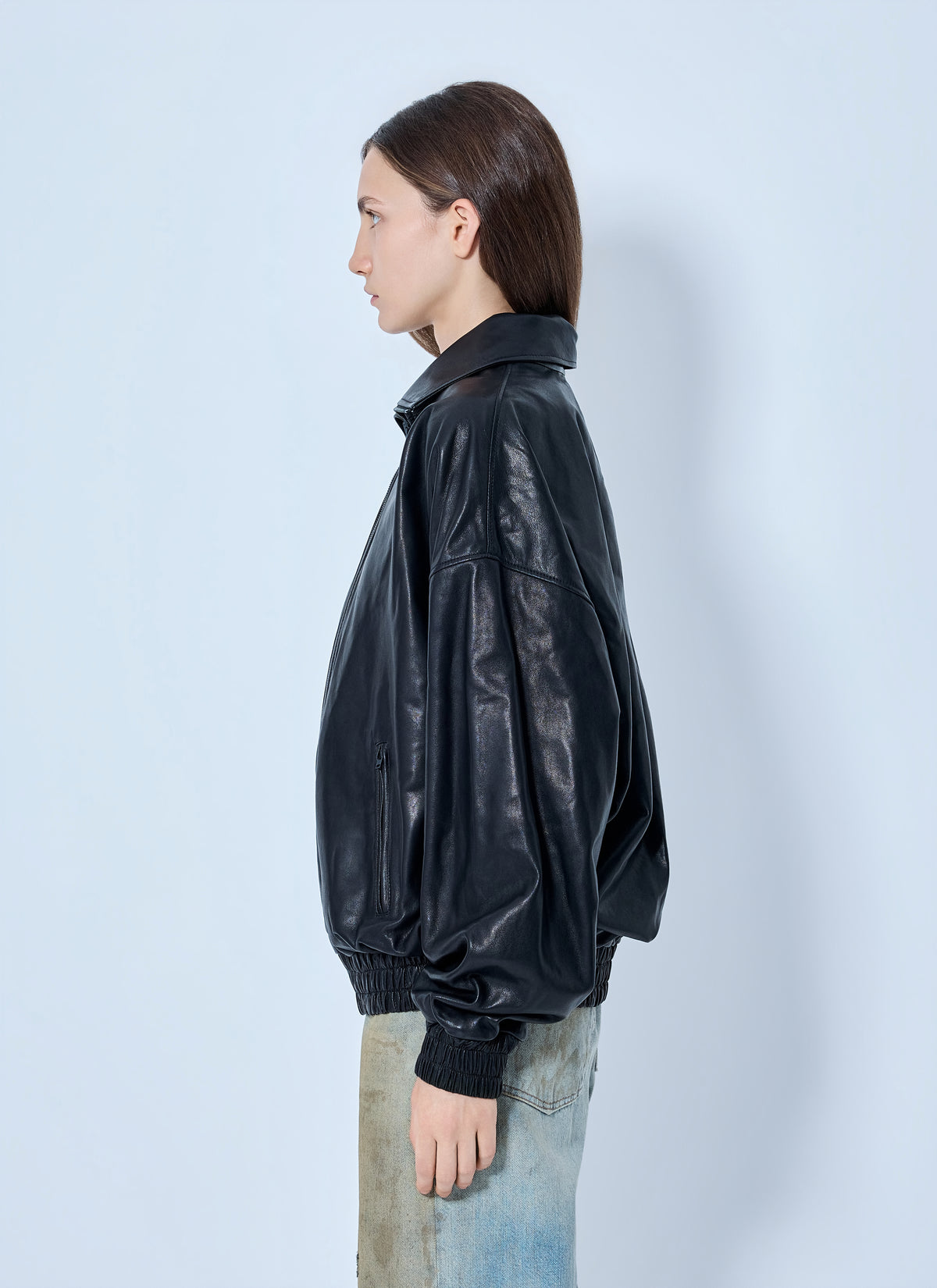 Acne Studios Women Leather Jacket ACNE STUDIOS