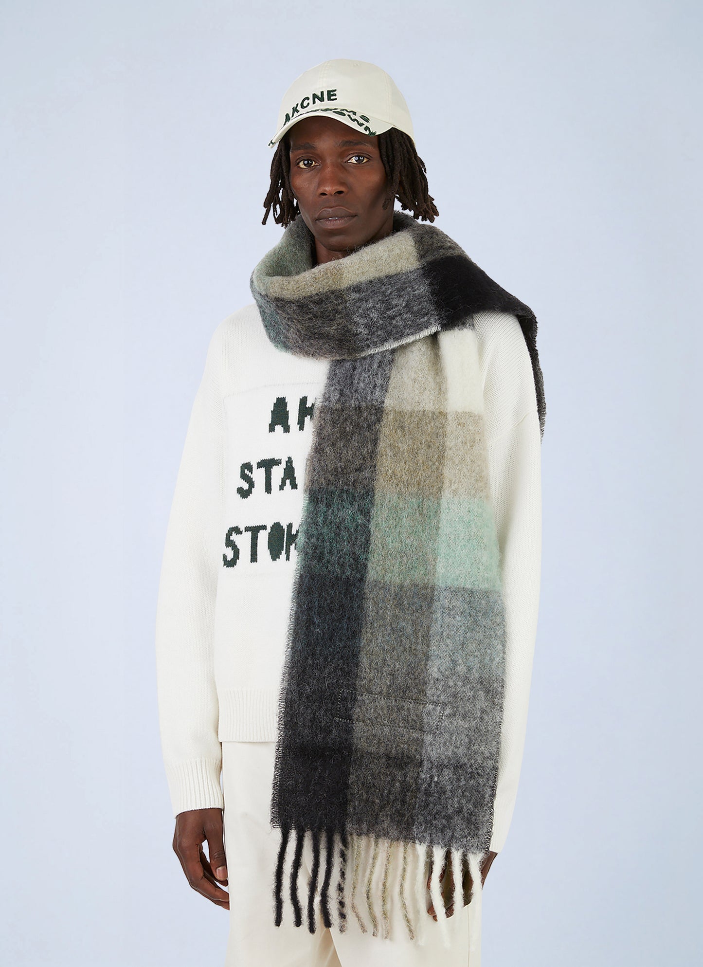 Acne Studios Men Check Scarf ACNE STUDIOS