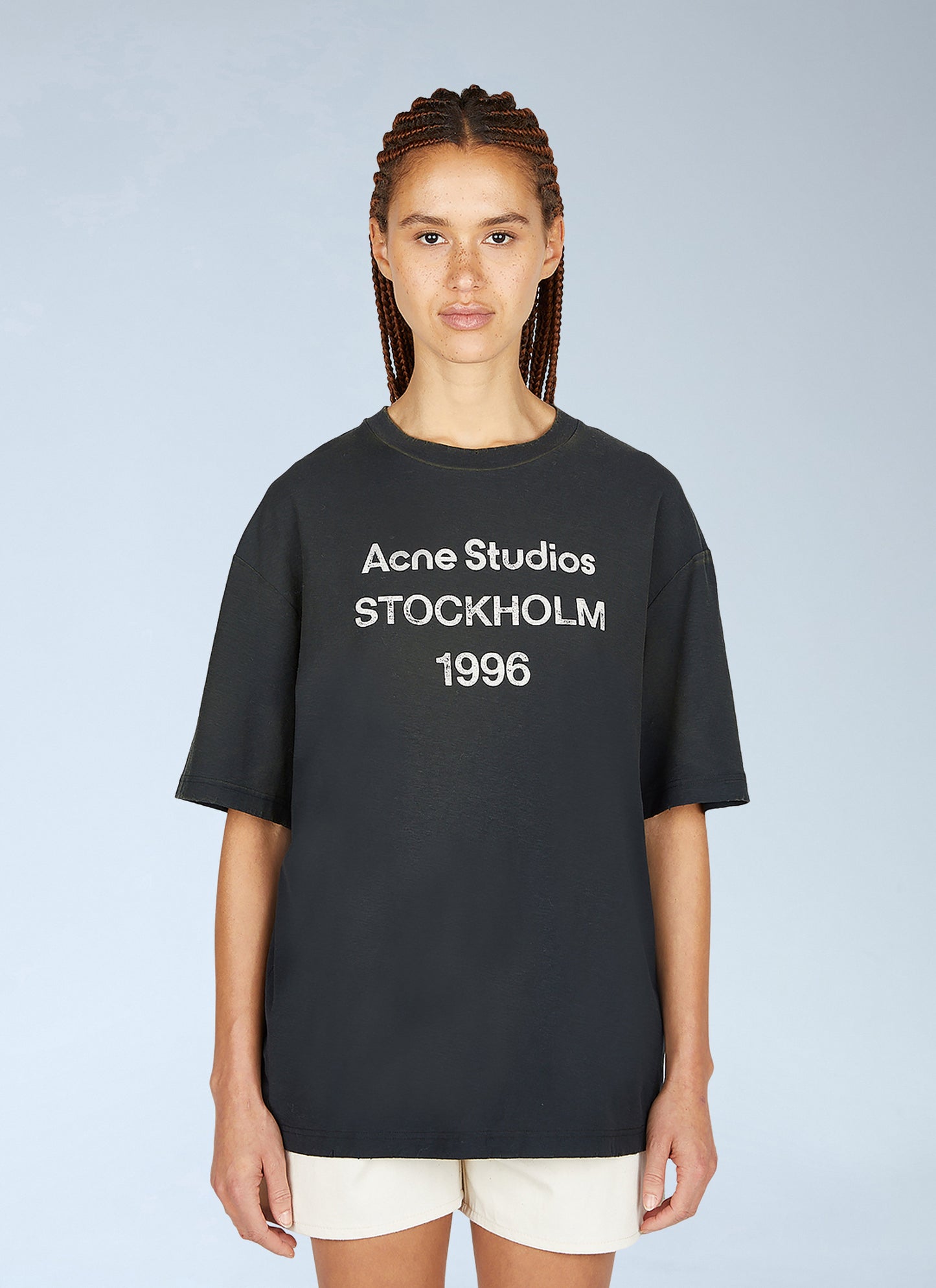 Acne Studios Men Logo Print T-Shirt ACNE STUDIOS