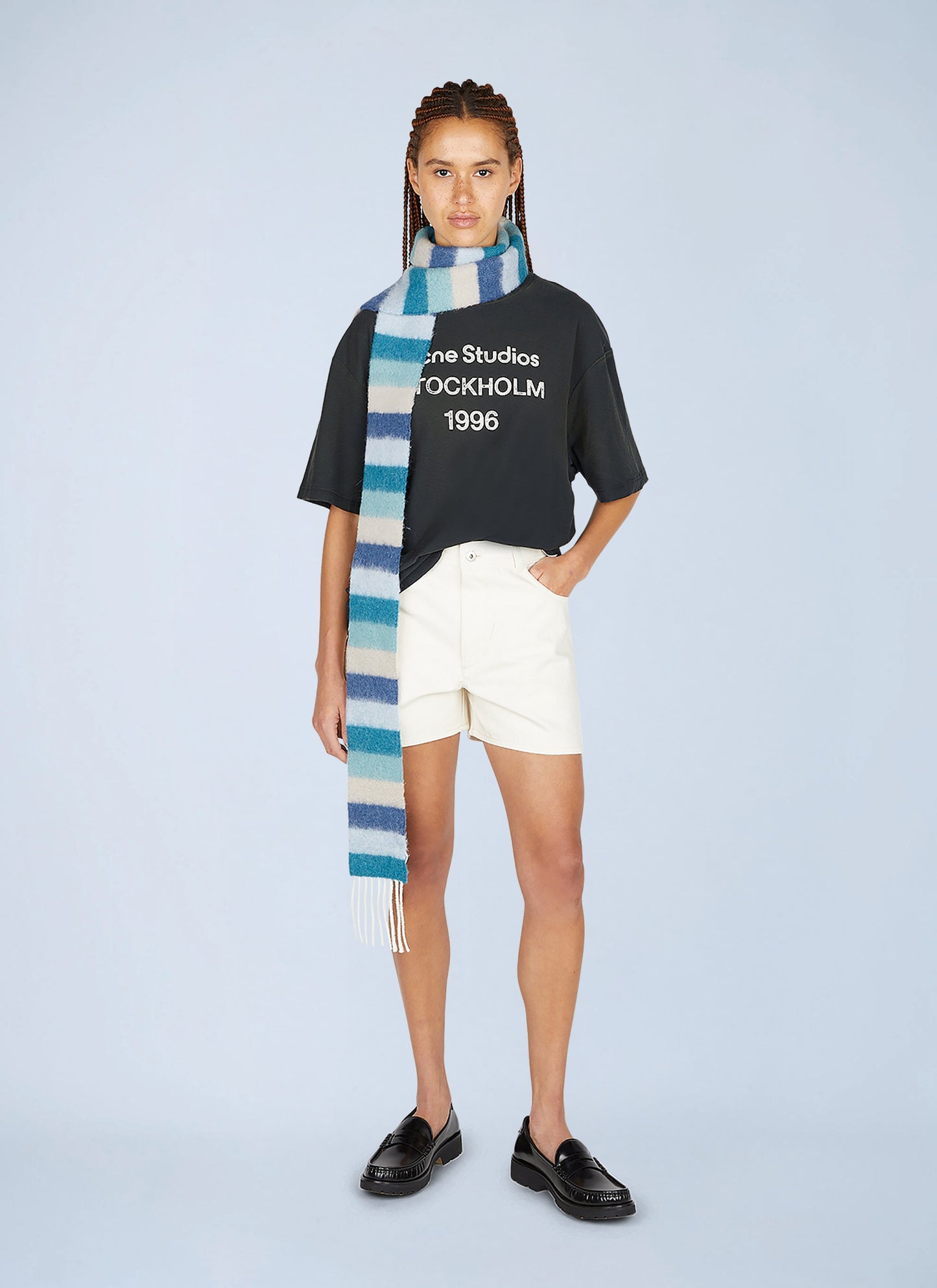 Acne Studios Men Logo Print T-Shirt ACNE STUDIOS