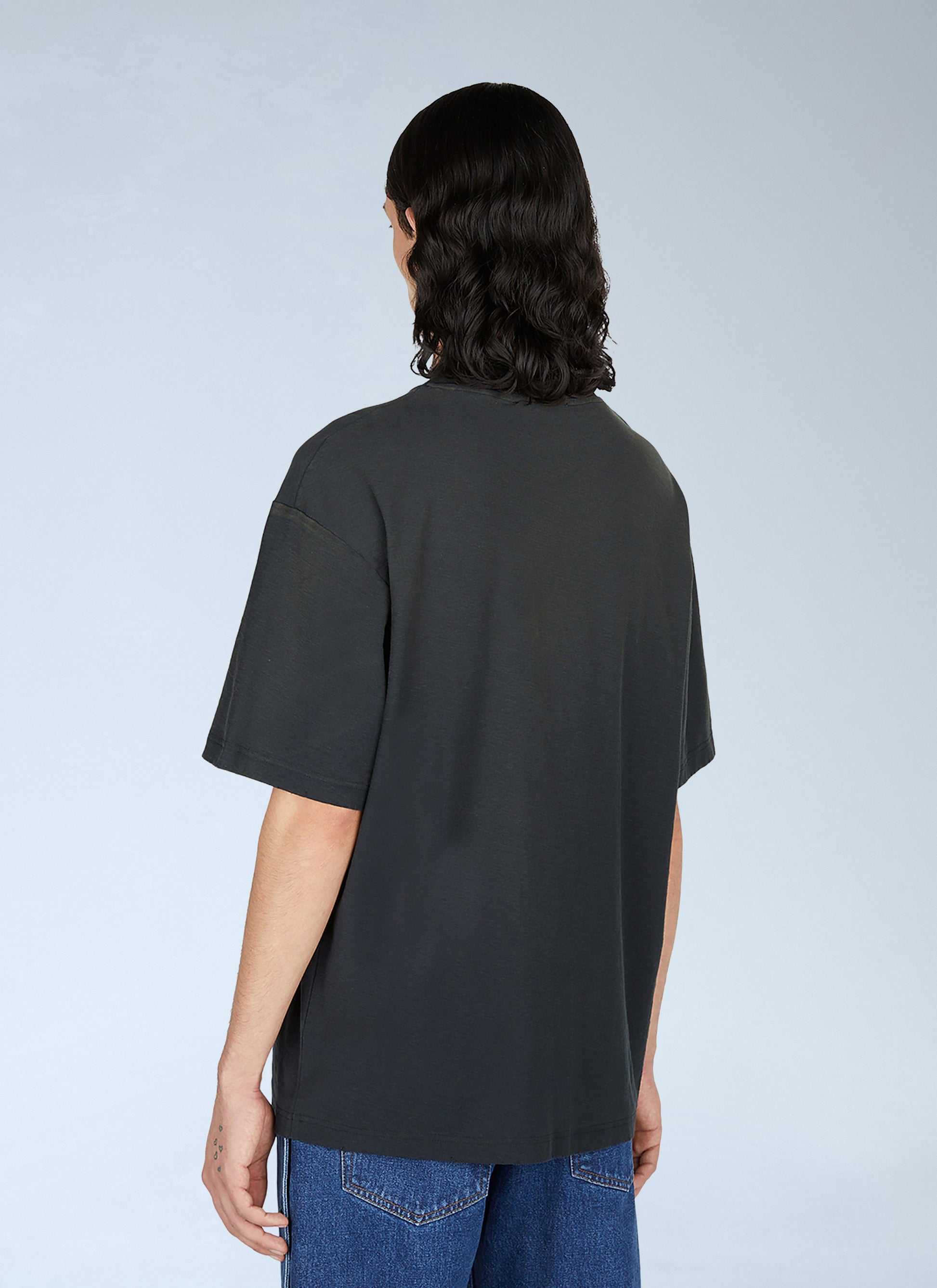 Acne Studios Men Logo Print T-Shirt ACNE STUDIOS