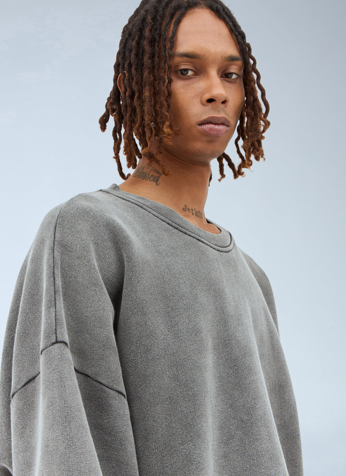 Acne Studios Men Logo Patch Sweatshirt ACNE STUDIOS