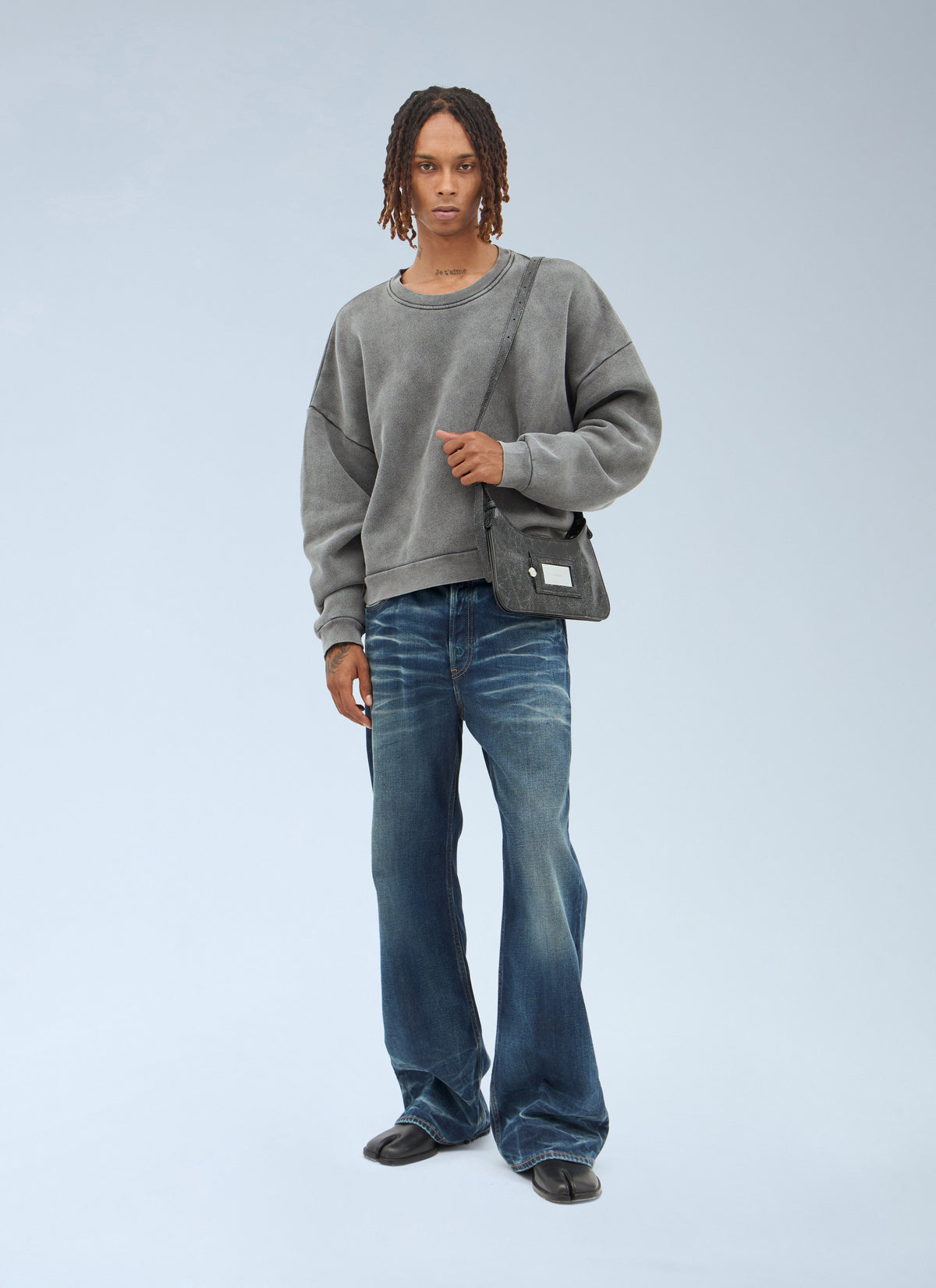 Acne Studios Men Logo Patch Sweatshirt ACNE STUDIOS