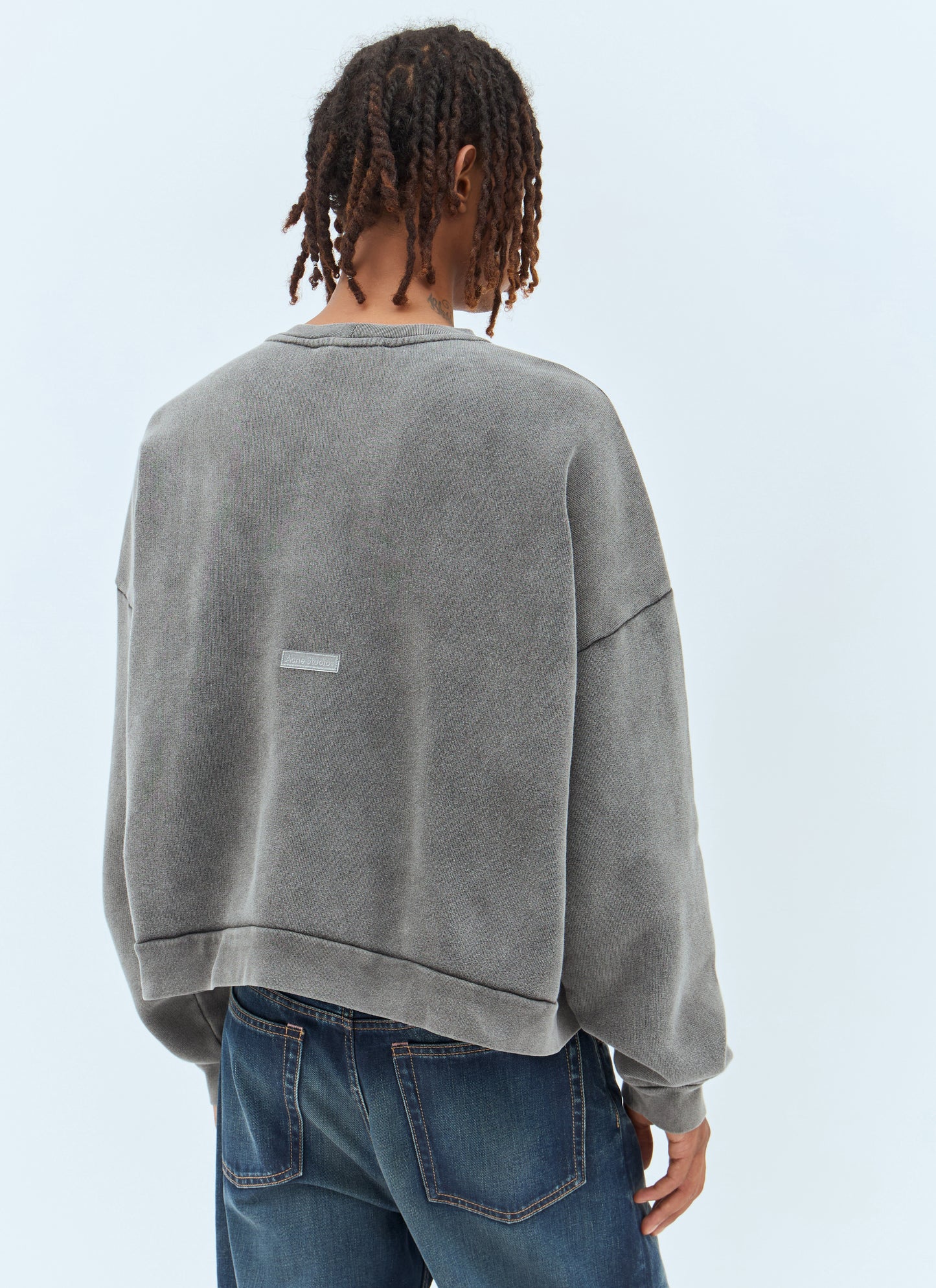 Acne Studios Women Logo Patch Sweatshirt ACNE STUDIOS