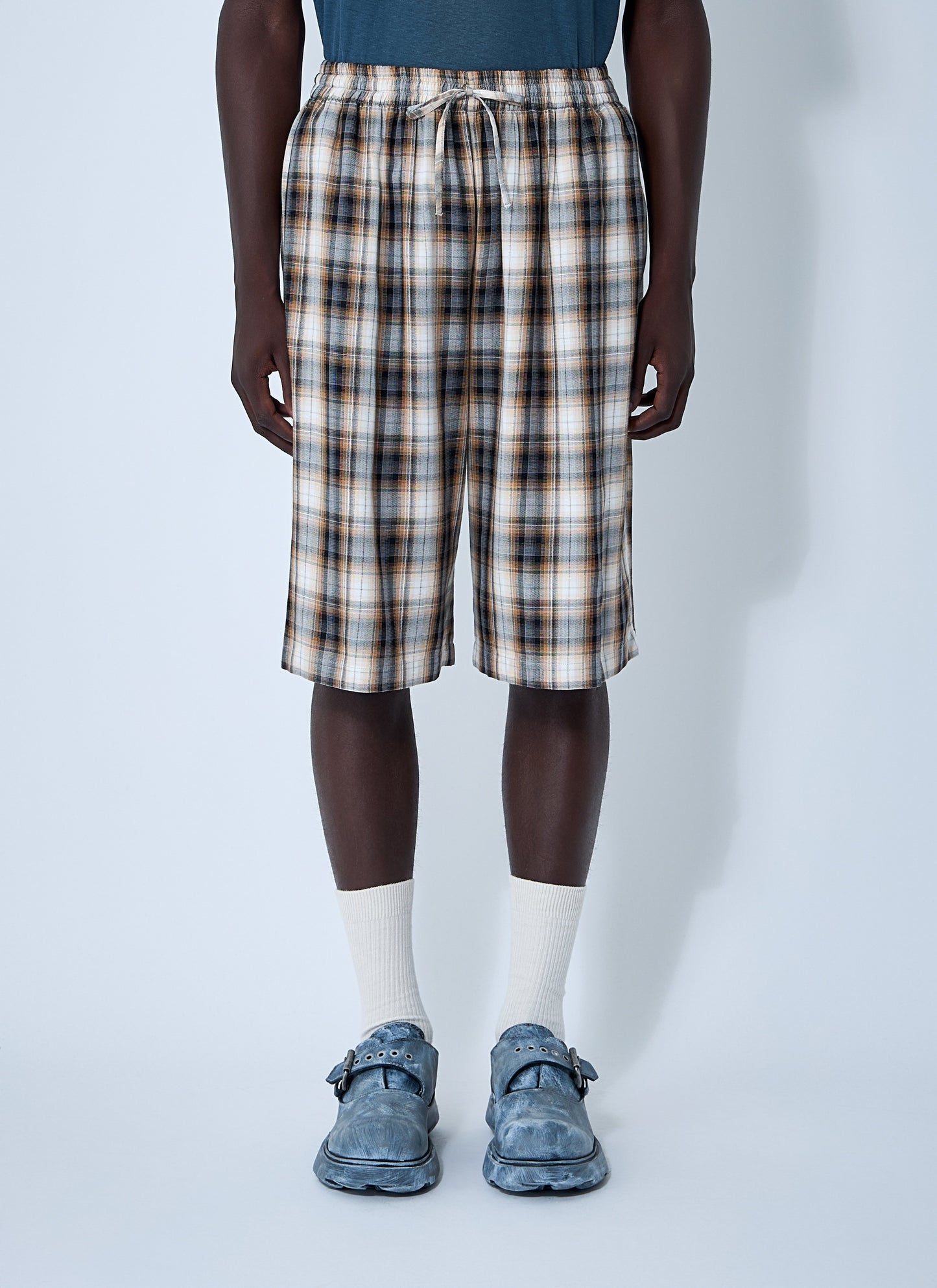 Acne Studios Men Check Shorts ACNE STUDIOS