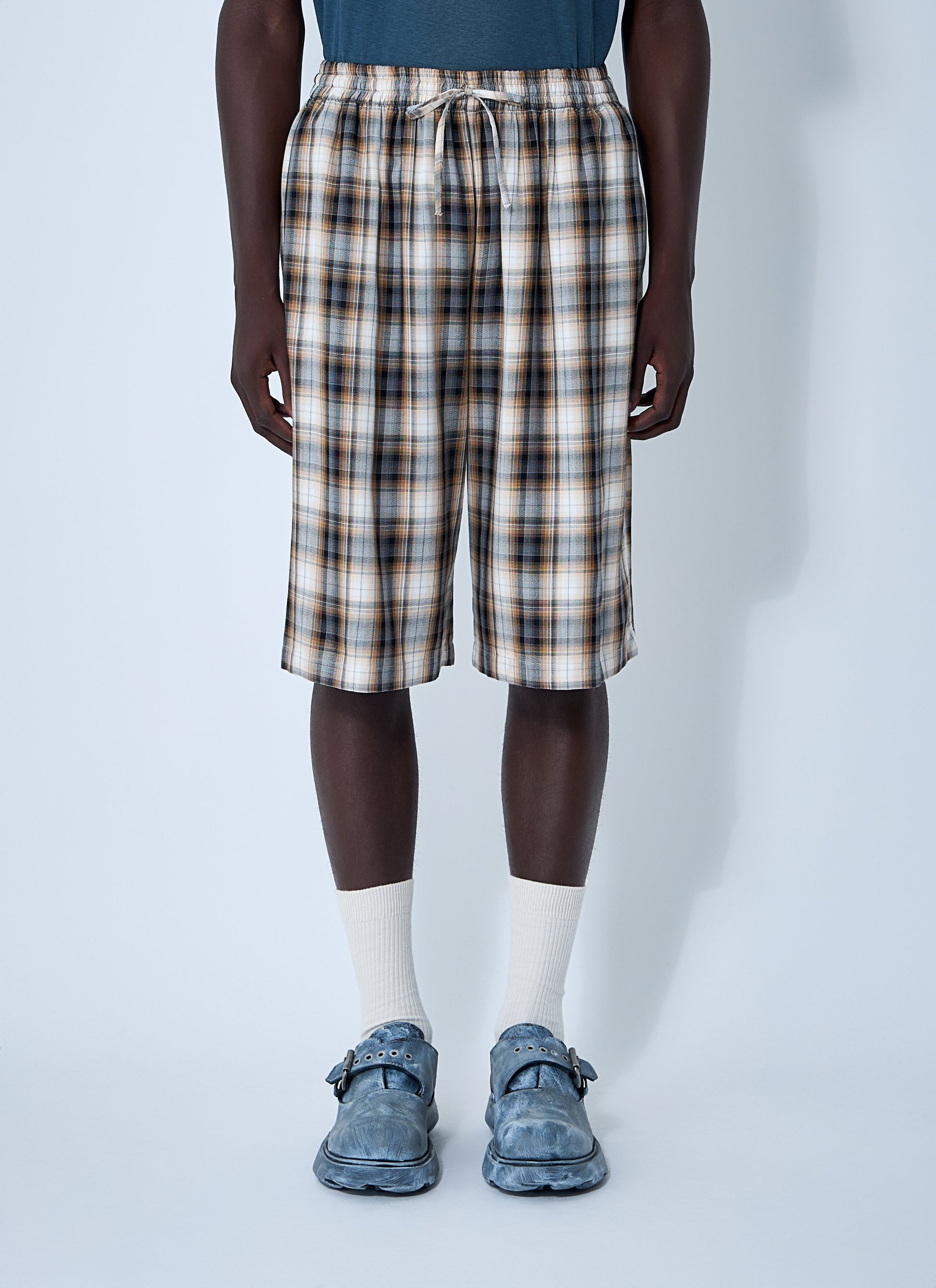 Acne Studios Men Check Shorts ACNE STUDIOS