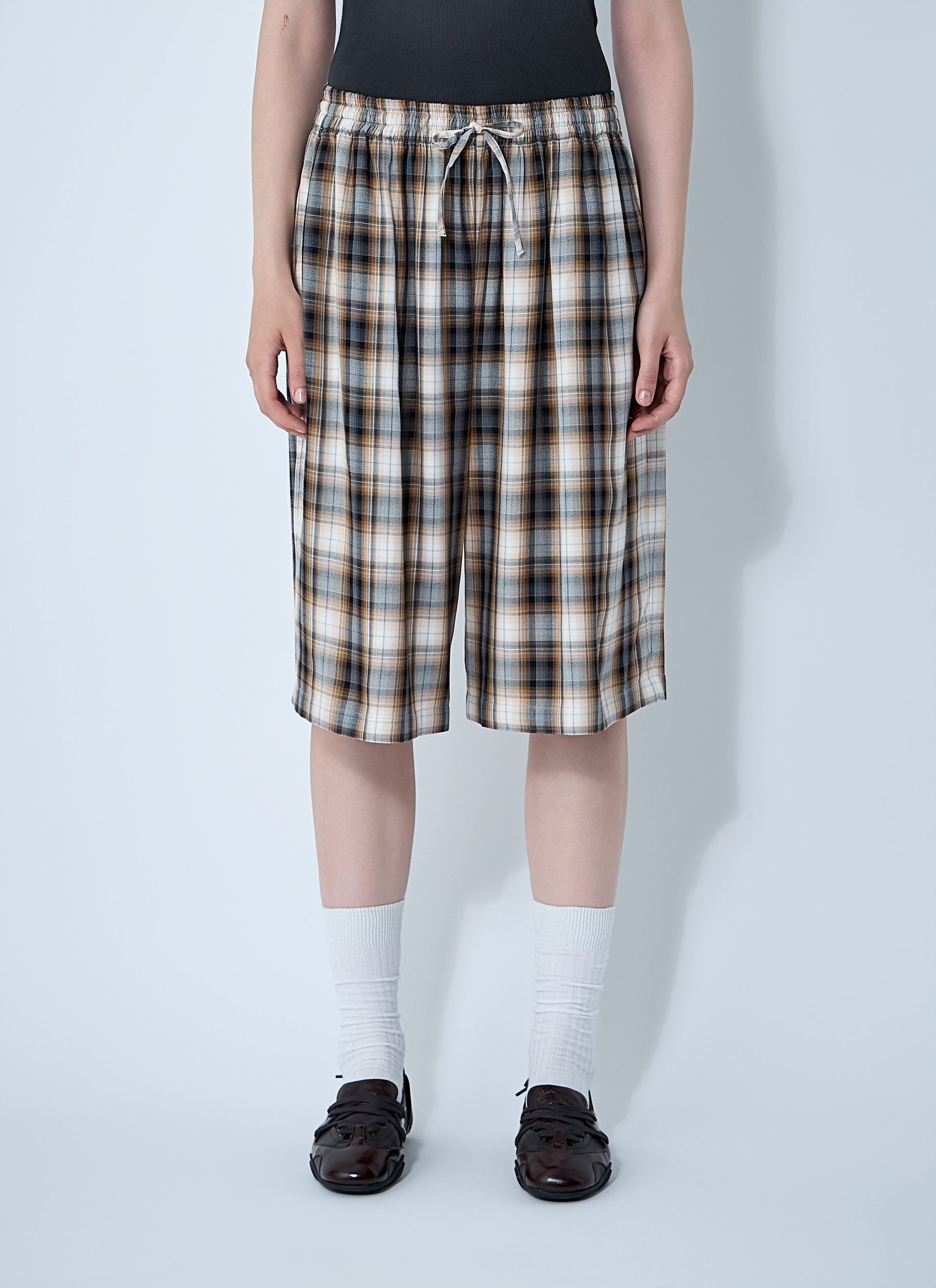 Acne Studios Women Check Shorts ACNE STUDIOS