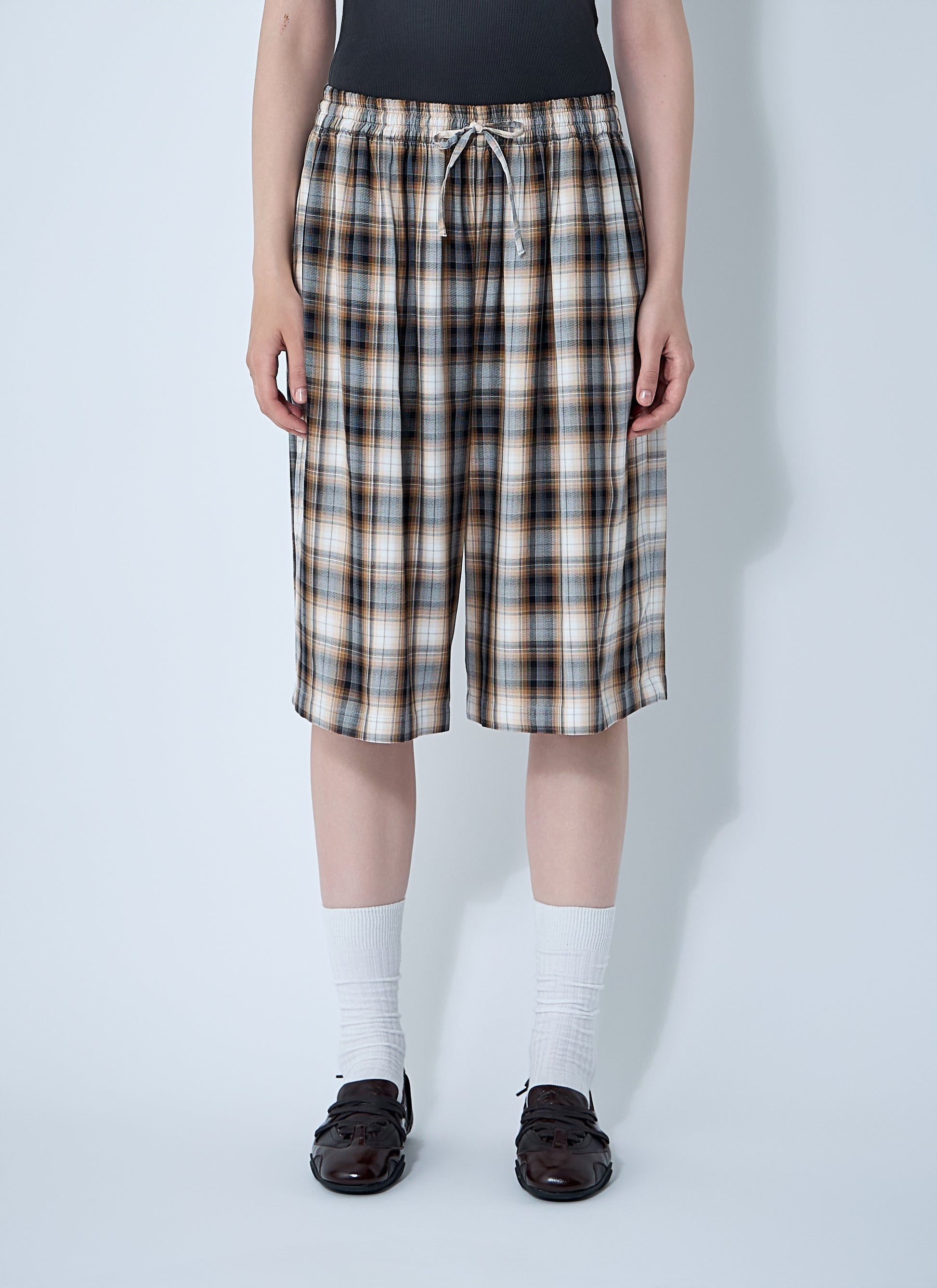 Acne Studios Men Check Shorts ACNE STUDIOS