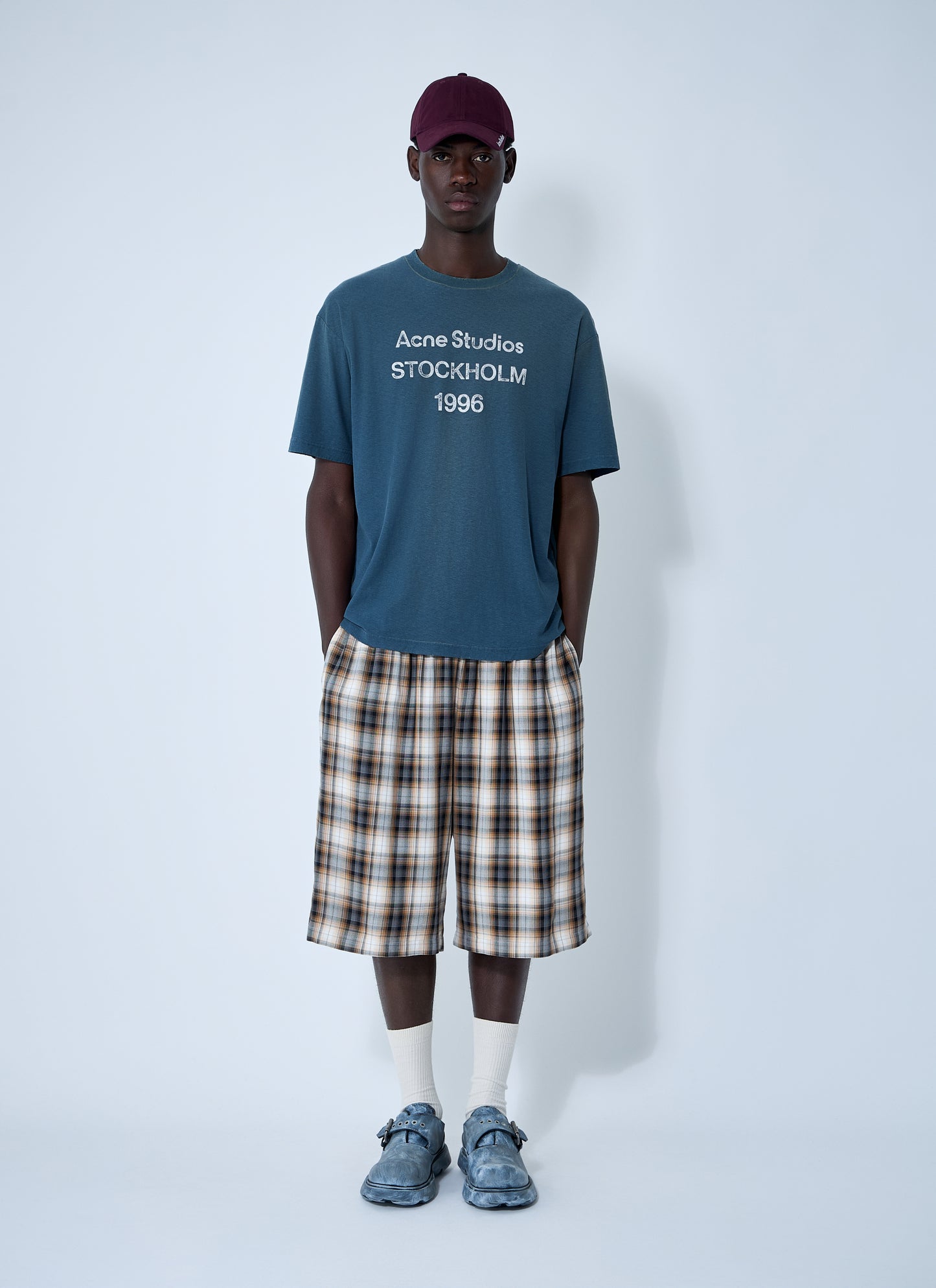 Acne Studios Women Check Shorts ACNE STUDIOS