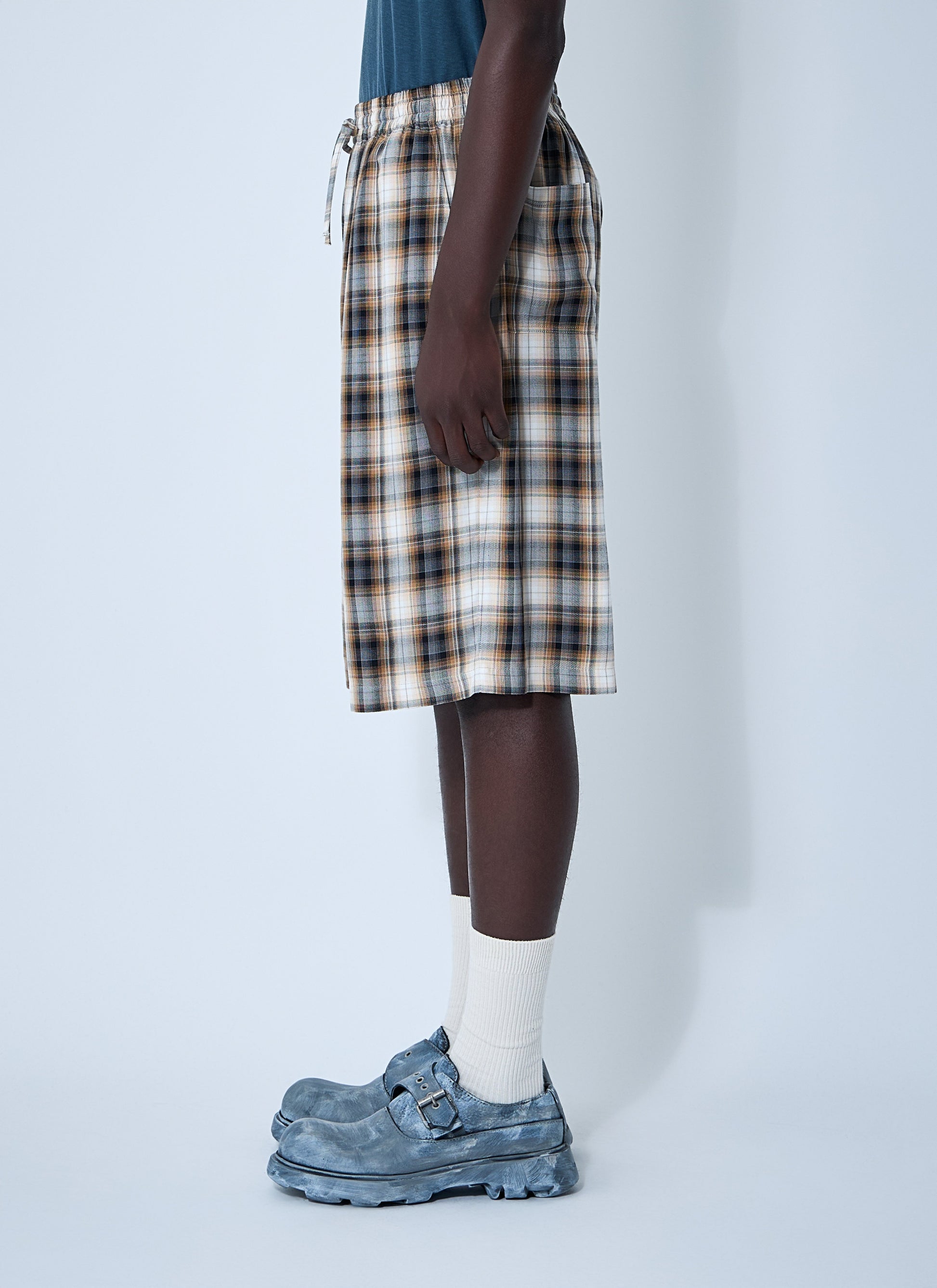 Acne Studios Men Check Shorts ACNE STUDIOS